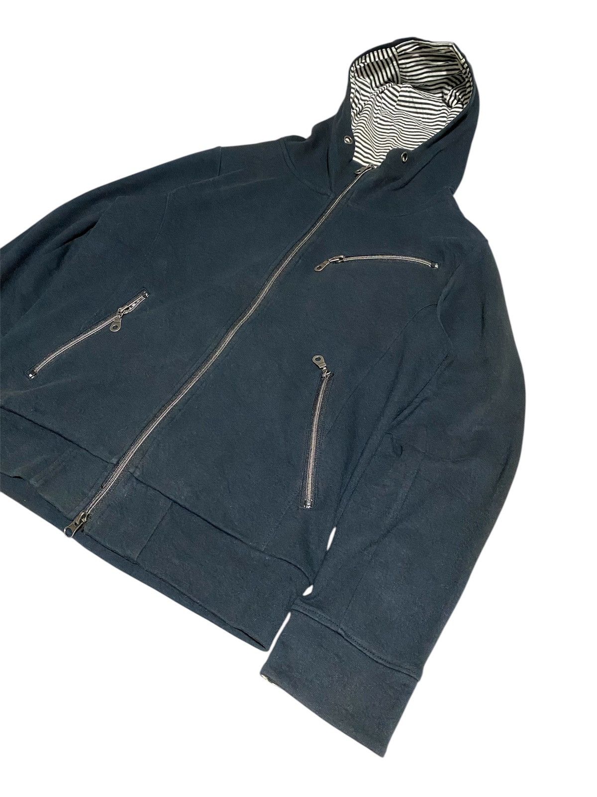 semanticdesign 2000s semantic design multi zipper hoodie - ifsixwasnie lgb Size US S / EU 44-46 / 1 - 3 Thumbnail