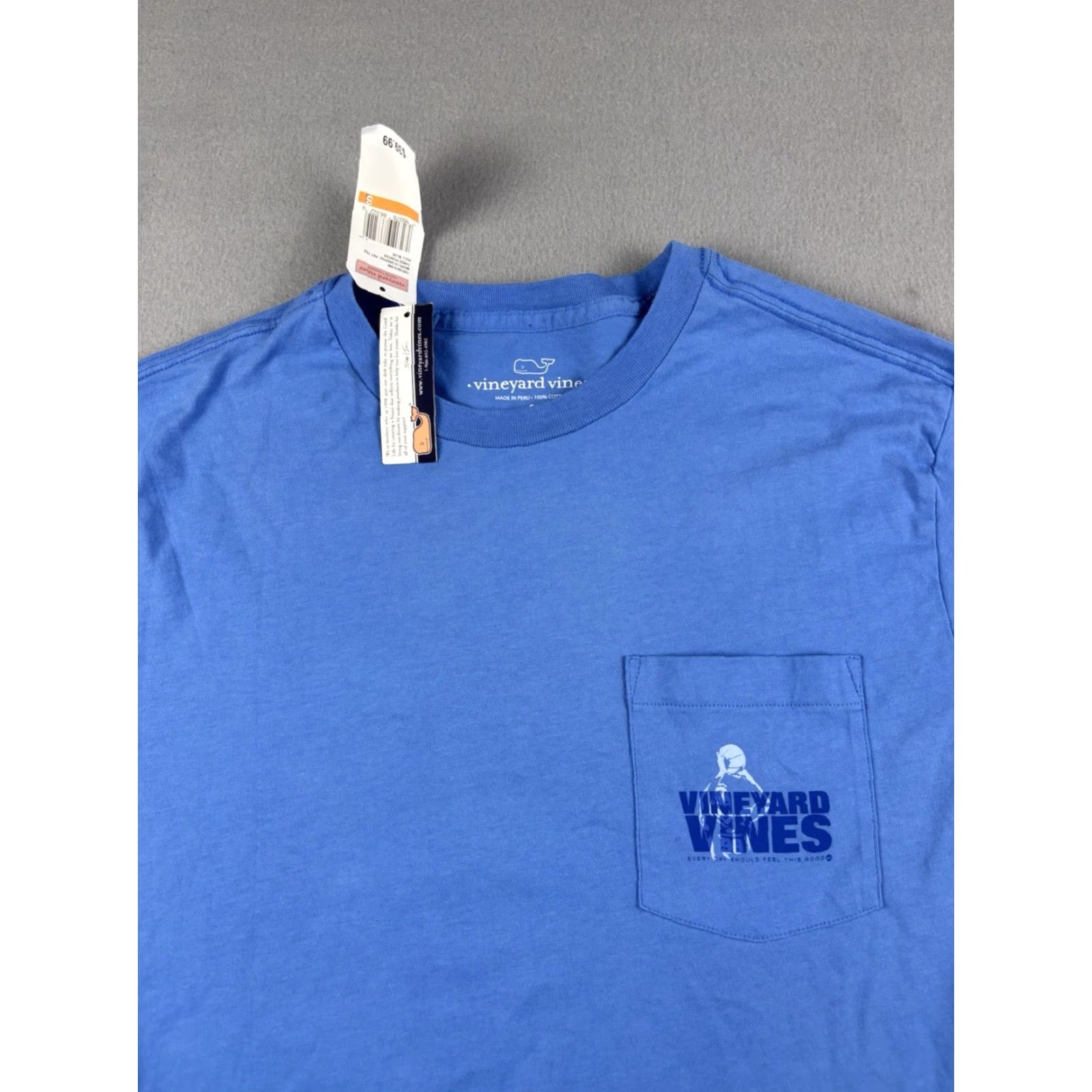 Vineyard Vines Vineyard Vines Shirt Men S Blue Long Sleeve Graphic NEW Size US S / EU 44-46 / 1 - 2 Thumbnail