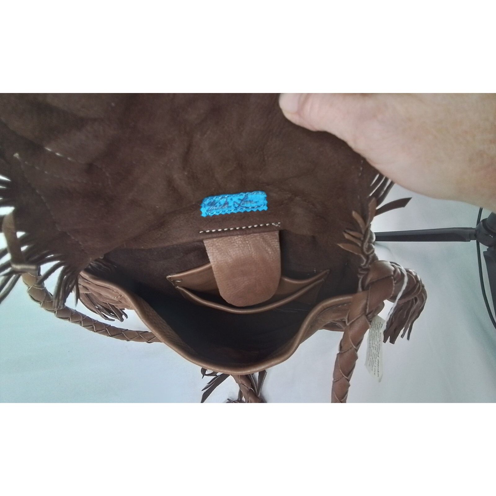Other Freelance Design USA Purse Leather Brown Handbag NWT Size ONE SIZE - 10 Thumbnail