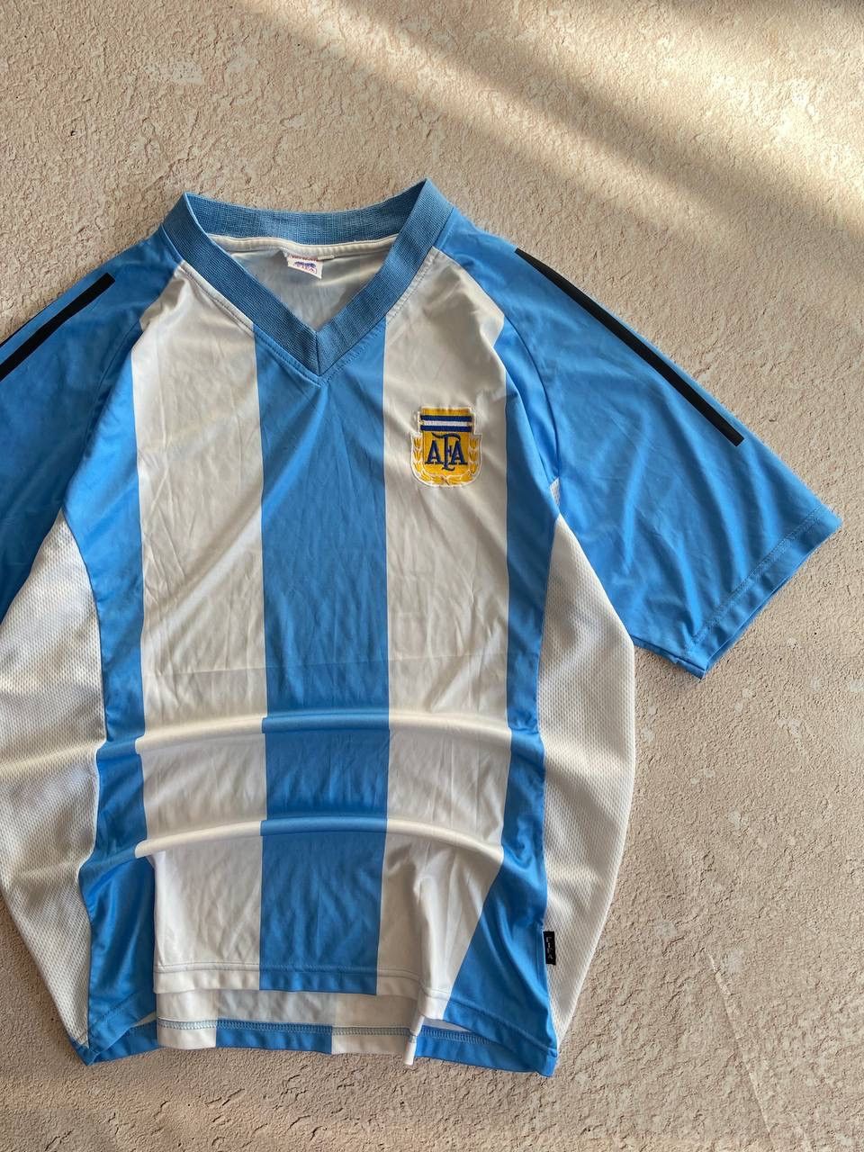 Japanese Brand × Vintage Argentina Ortega distressed jersey soccer Size US L / EU 52-54 / 3 - 4 Thumbnail