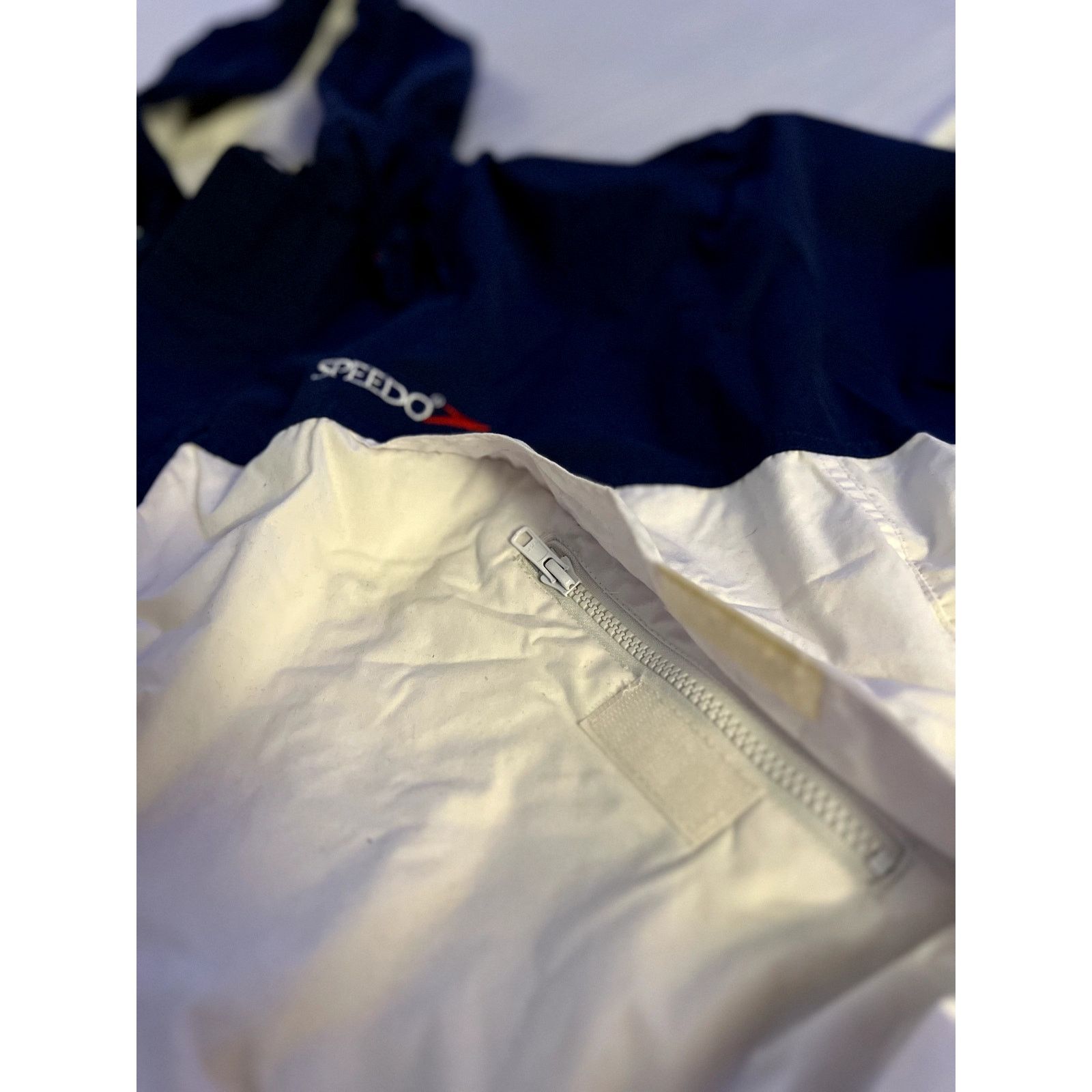 Speedo Speedo America Flag Windbreaker Jacket Red, White, and Blue Size US L / EU 52-54 / 3 - 10 Thumbnail