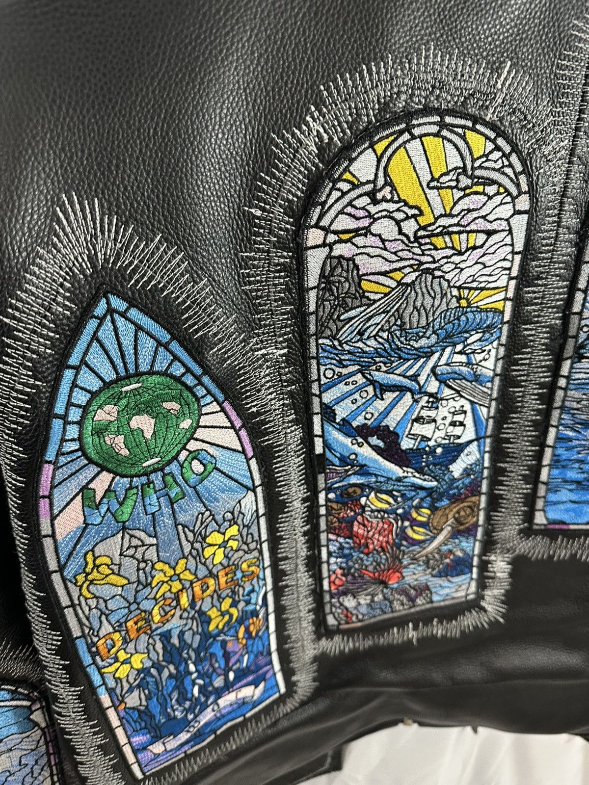 Who Decides War Who Decides War Limited Leather Jacket Size US XS / EU 42 / 0 - 8 Thumbnail
