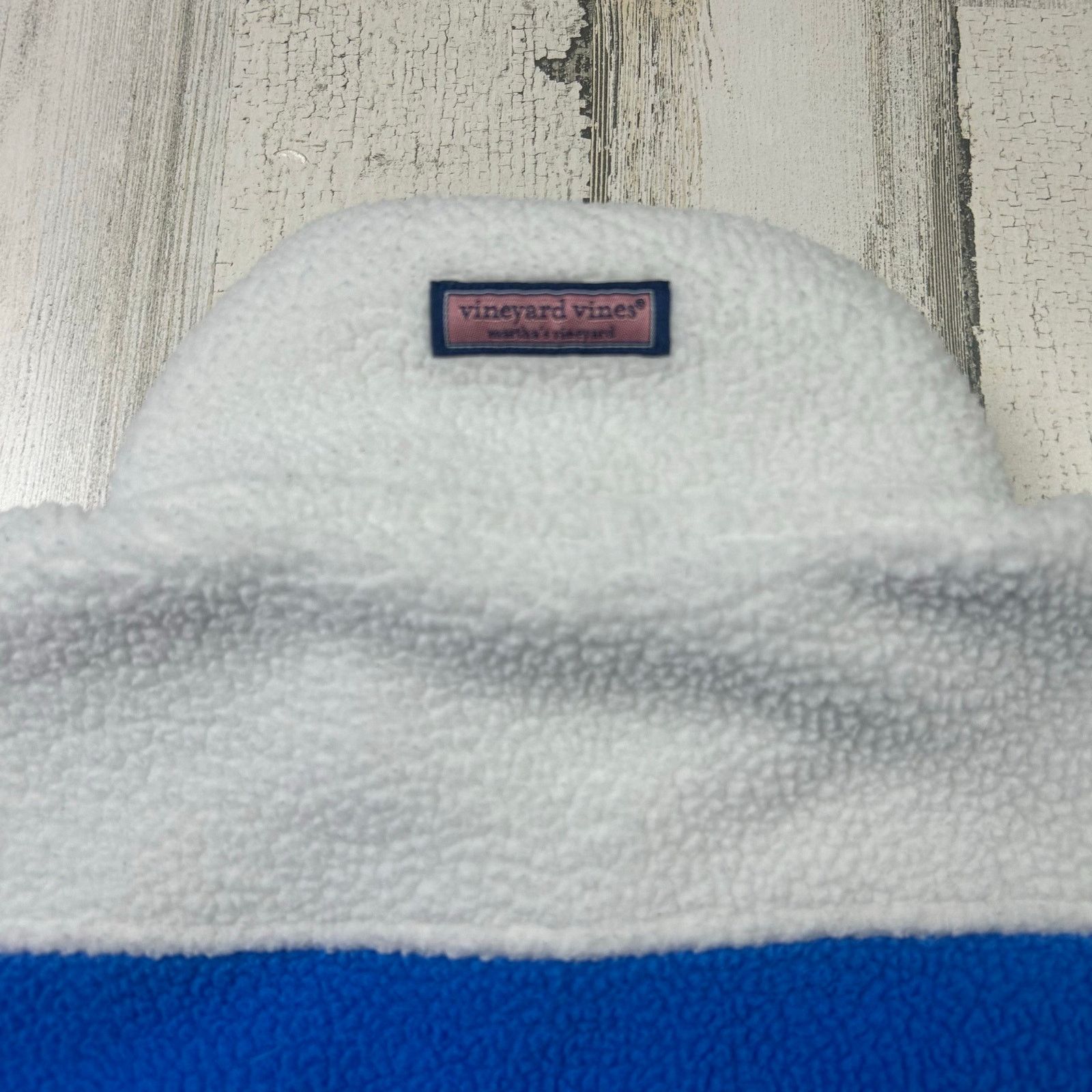 Vineyard Vines Vineyard Vines Sherpa Fleece Pullover Quarter-Zip Sweater Size M / US 6-8 / IT 42-44 - 8 Thumbnail