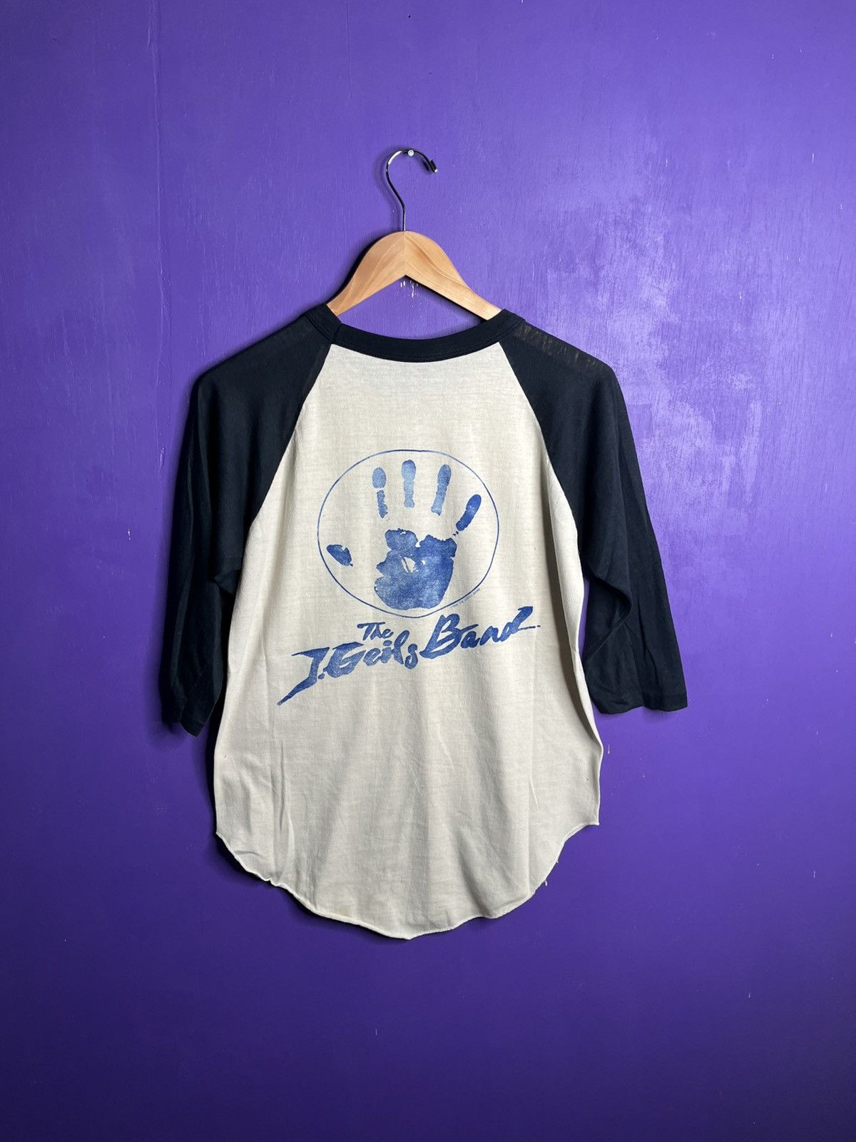 Band Tees × Vintage Vintage 1981 J Geils band live tour raglan t-shirt Size US M / EU 48-50 / 2 - 2 Thumbnail