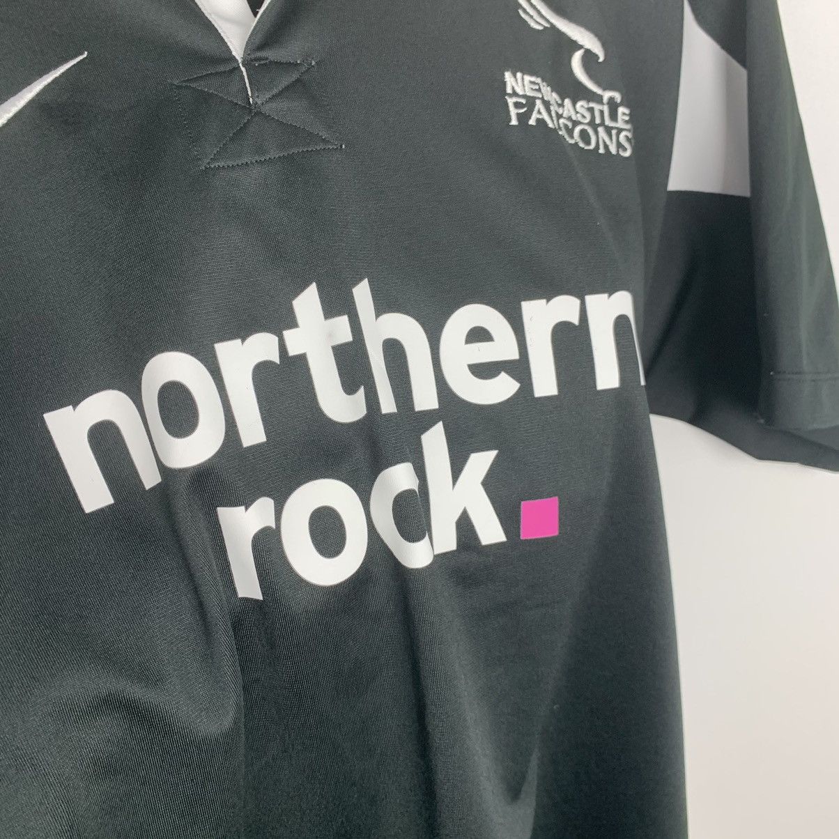Nike Nike New Castle Falcons Rugby Jersey Black Size M Size US M / EU 48-50 / 2 - 8 Thumbnail