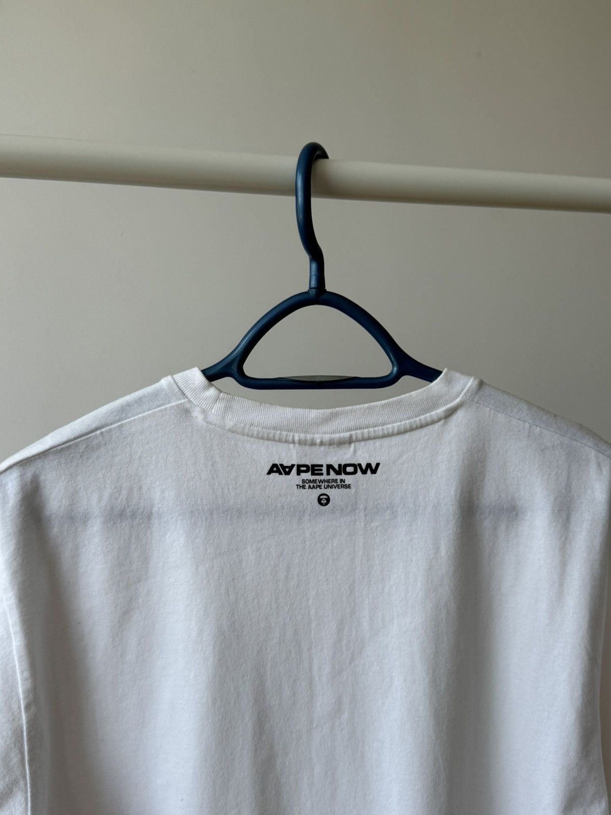 Bape The Bathing Ape Bape White Tee Size US L / EU 52-54 / 3 - 5 Thumbnail