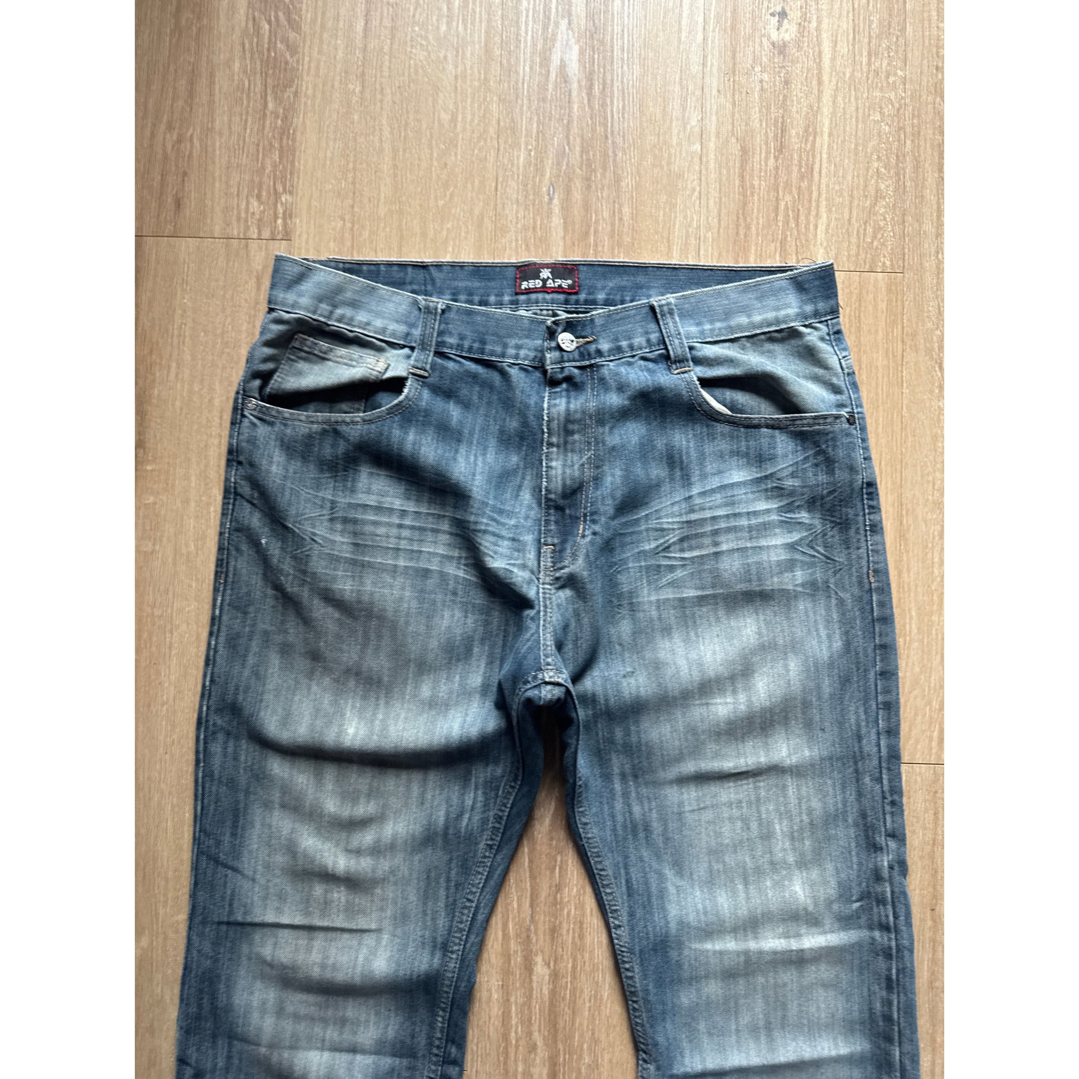 Vintage Vintage Y2K Red Ape Boot Cut Denim Jeans Size US 36 / EU 52 - 2 Thumbnail