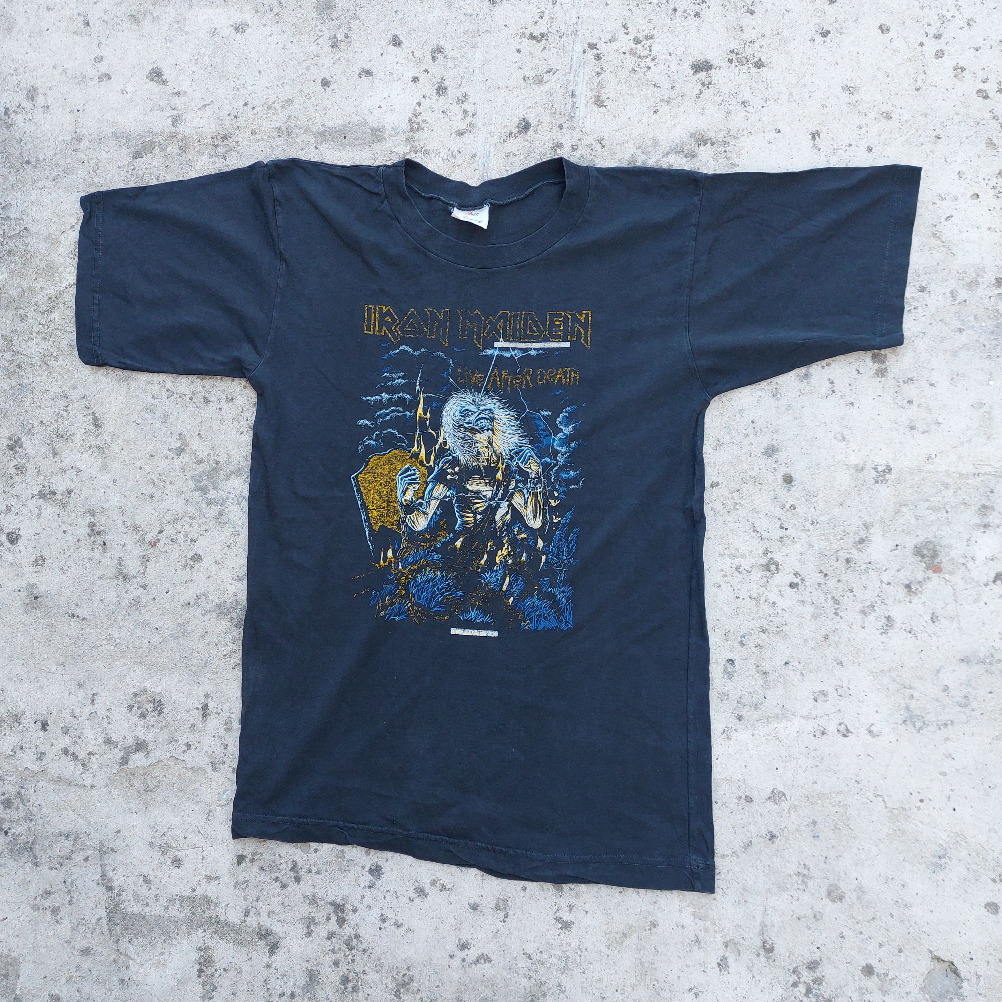 Band Tees × Vintage iron maiden live after death 1988 vintage tshirt Size US S / EU 44-46 / 1 - 7 Thumbnail