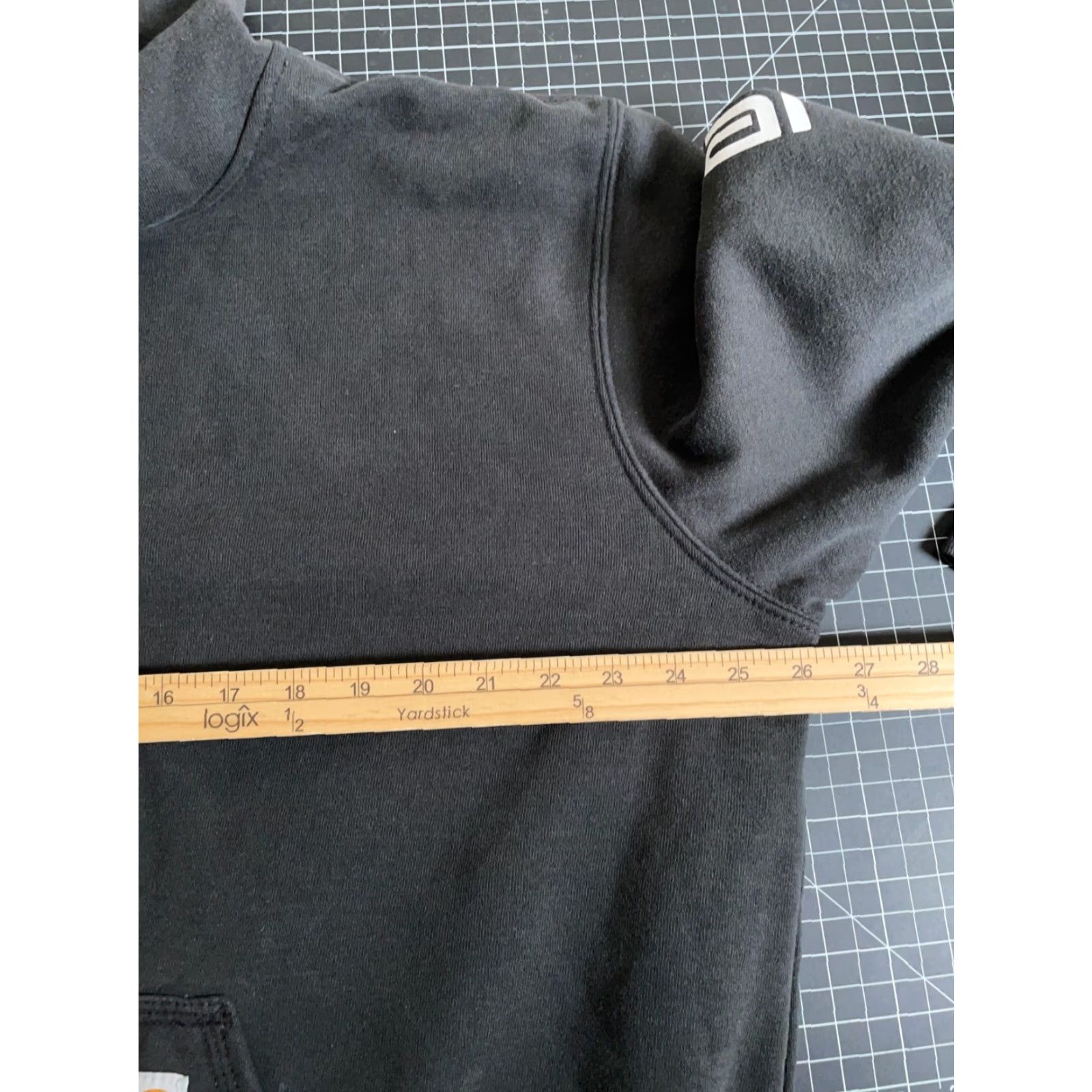 Carhartt VINTAGE Carhartt Distressed Original Fit Hoodie Adult XL Black Sweatshirt Workwear Size US XL / EU 56 / 4 - 5 Thumbnail