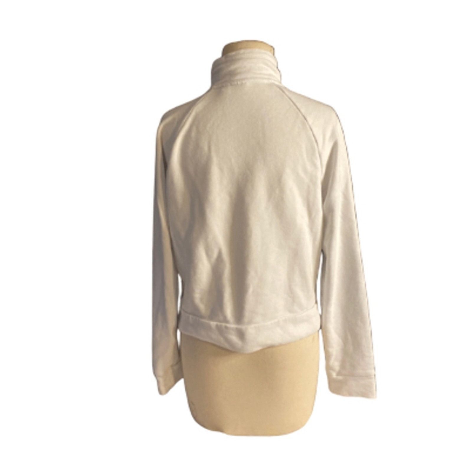 Puma Puma White Half Zip Pullover Sweatshirt XS Athleisure Cozy Size XS / US 0-2 / IT 36-38 - 7 Thumbnail