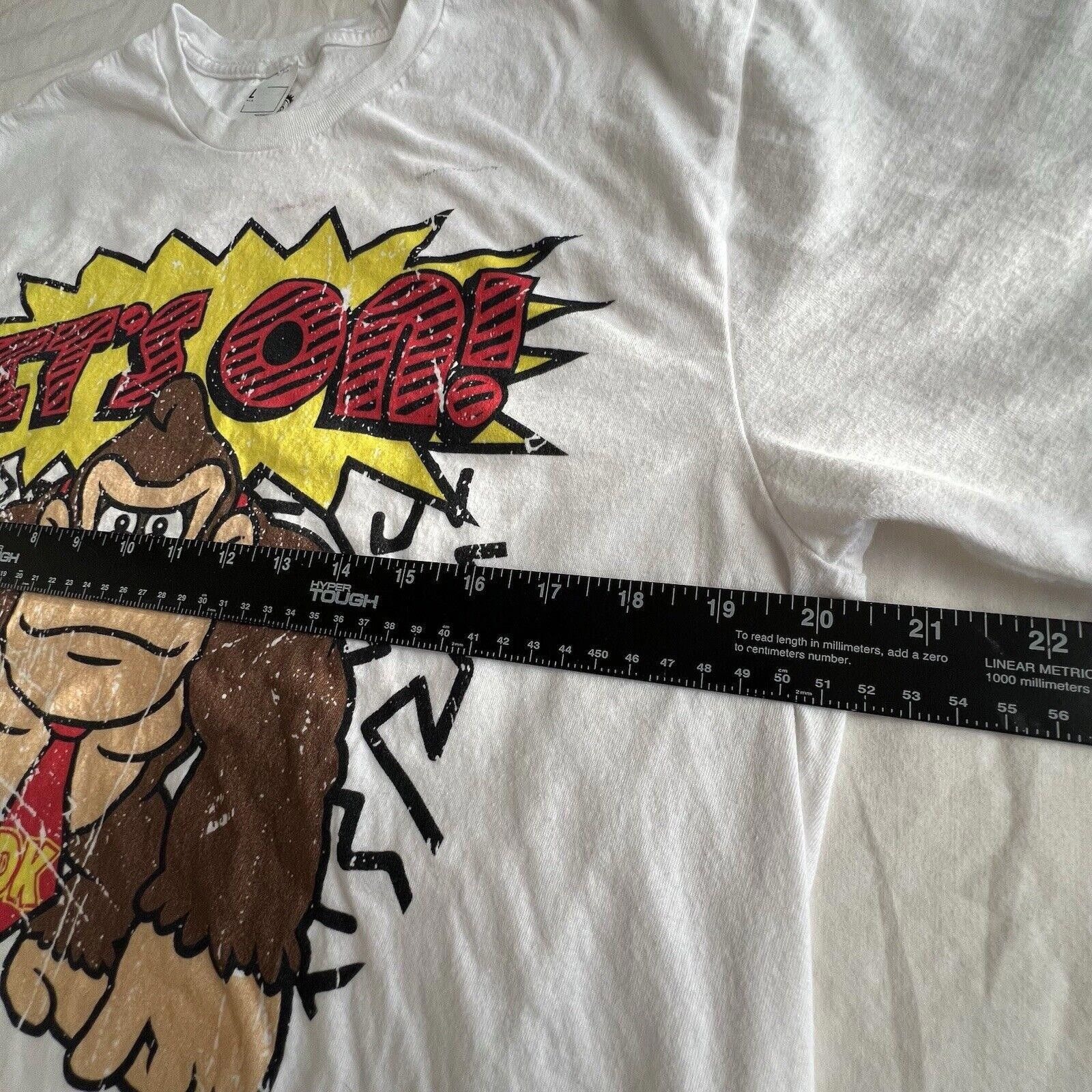 Nintendo It's On! Donkey Kong Super Mario Nintendo Retro T Shirt L Size US L / EU 52-54 / 3 - 6 Thumbnail