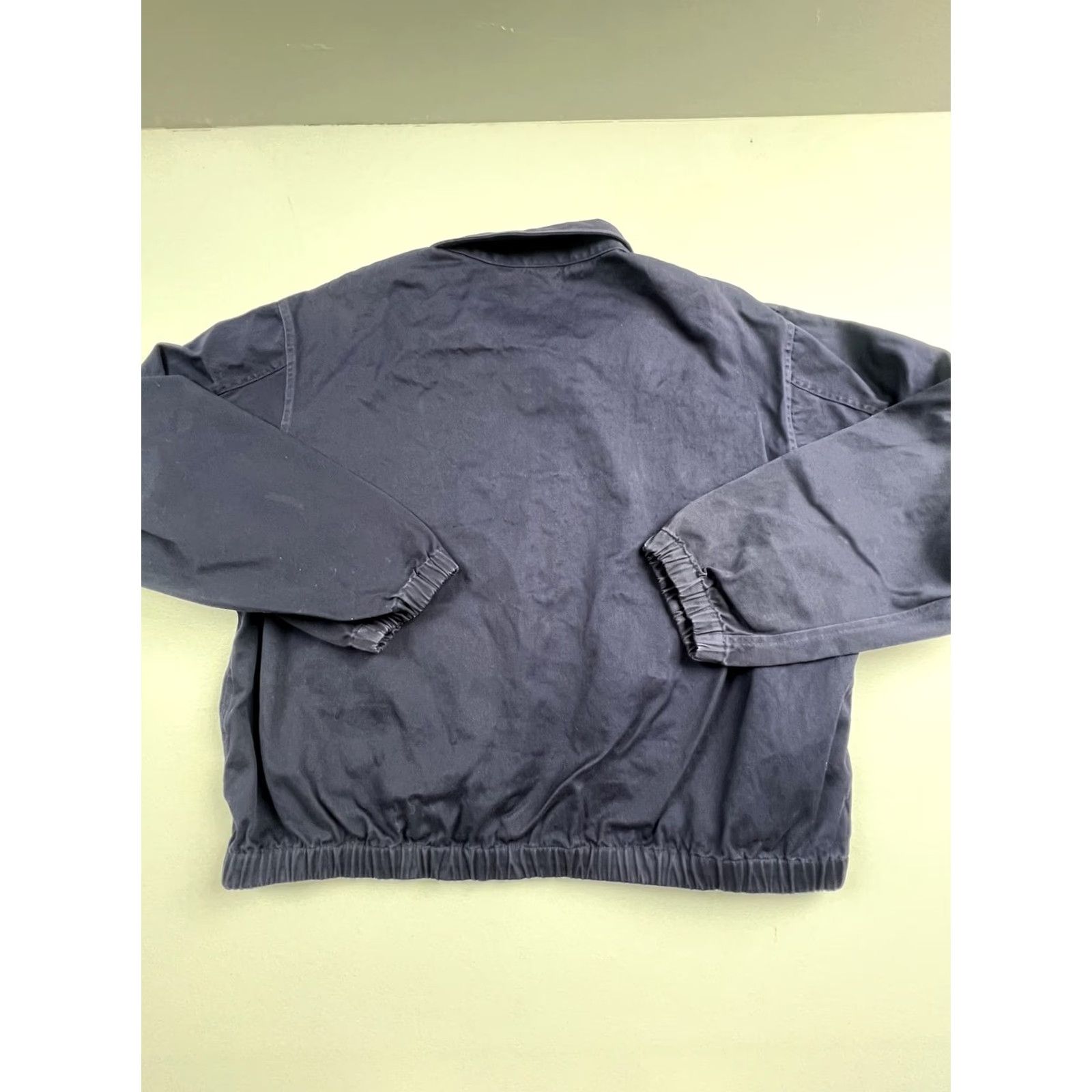 Lands' End Lands' End Jacket Mens XL Blue Canvas Bomber Full Zip Marquee Premium Logo Jacket Mens XL Blue Canvas Bomber Full Zip Marquee Premium Logo Size US XL / EU 56 / 4 - 2 Thumbnail