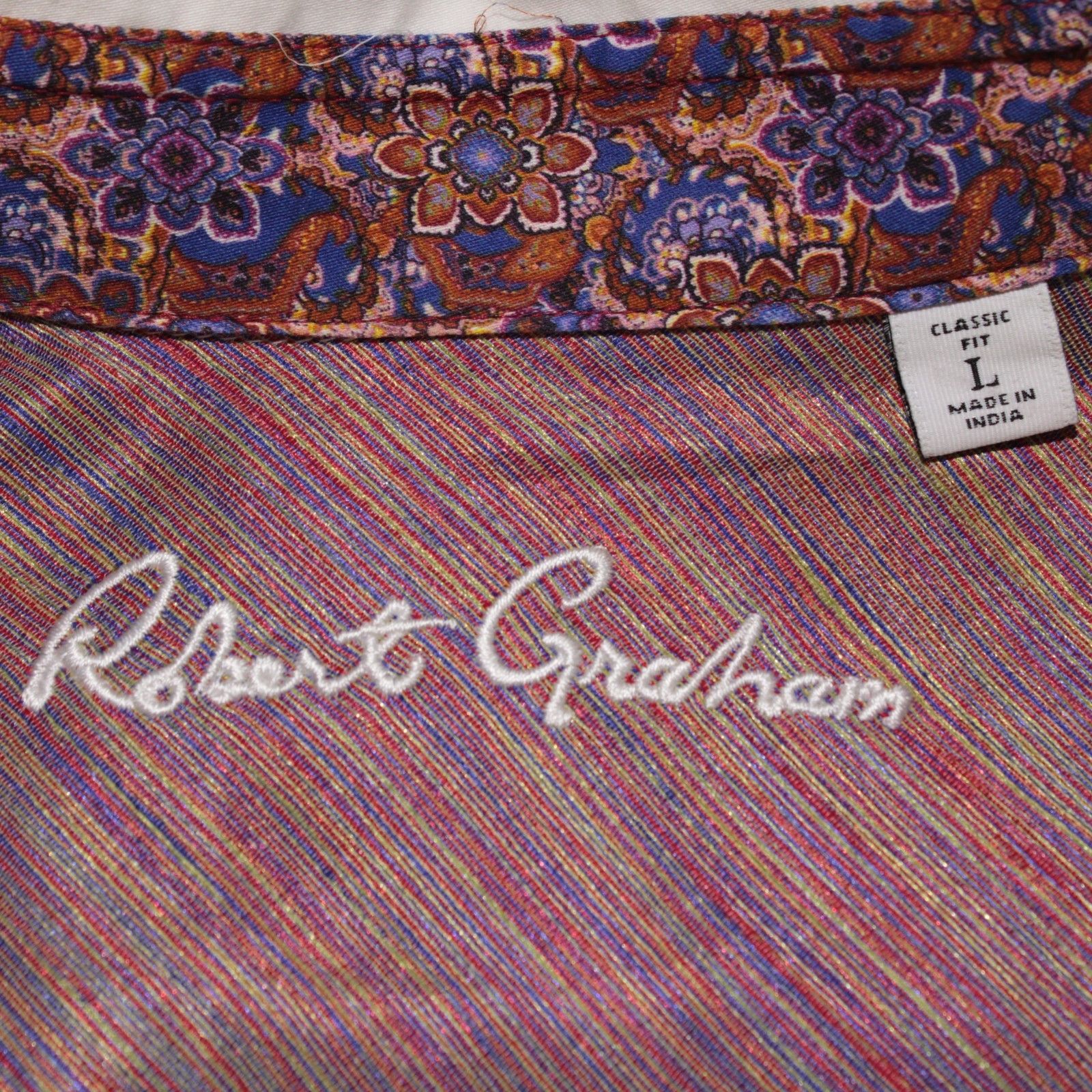 Robert Graham Robert Graham New with tags Shirt Size L US In White Size US L / EU 52-54 / 3 - 4 Thumbnail