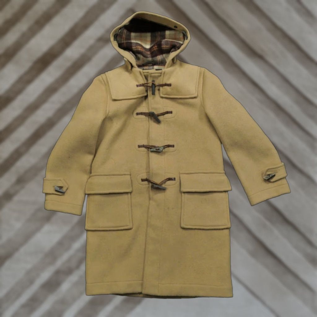 Eddie Bauer VINTAGE Eddie Bauer Womens Coat Long Wool Toggle Trench 12 Green 12 Size 34" / US 12 / IT 48 - 1 Thumbnail