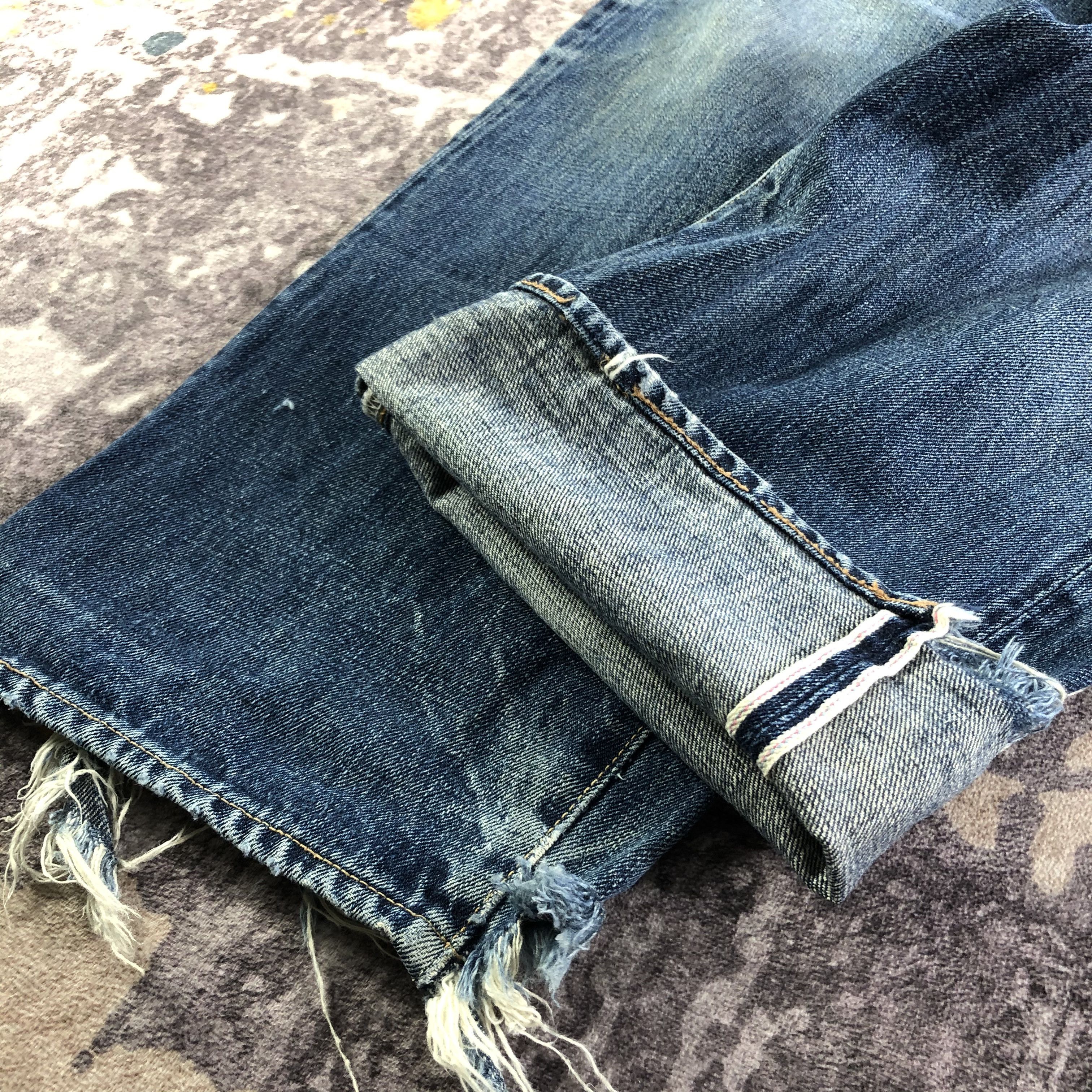 Vintage Vintage 90s Maverick Selvedge Jeans-JM3545 Size US 33 - 6 Thumbnail