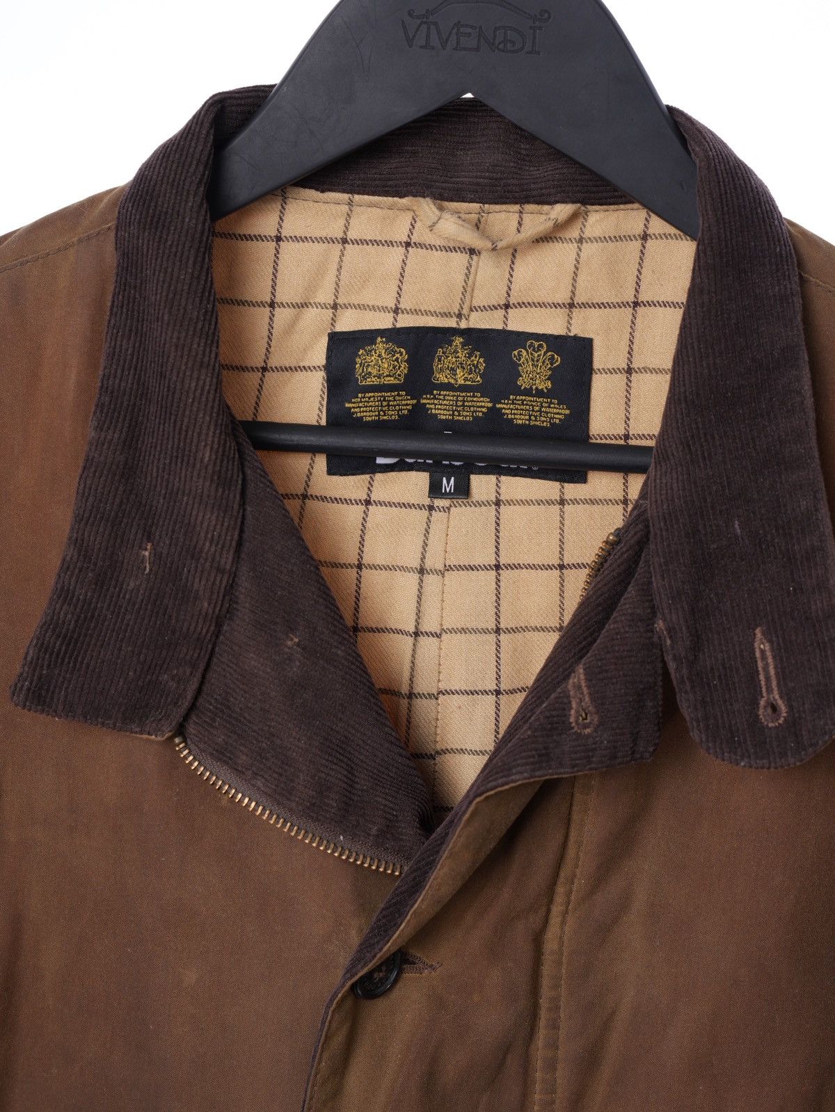 Barbour Barbour Retail Commander Wax Jacket Coat sz M Size US M / EU 48-50 / 2 - 3 Thumbnail