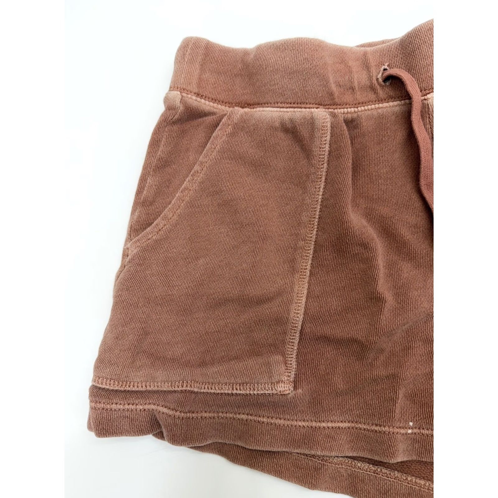 Old Navy Old Navy Womens Brown Sweat Shorts Size XS Drawstring Pocket Pull On Size 26" / US 2 / IT 38 - 2 Thumbnail