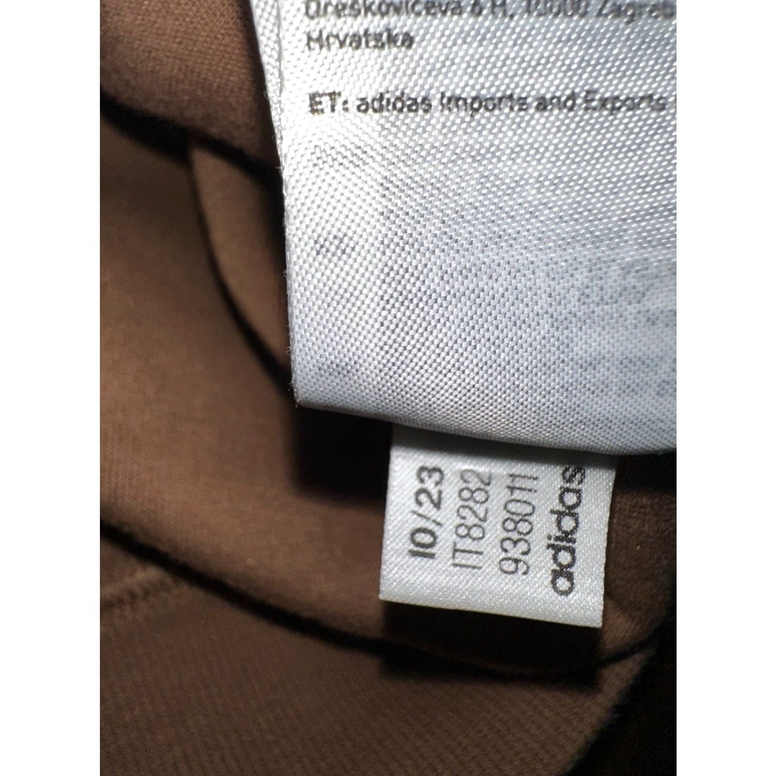 Stella McCartney VINTAGE adidas by Stella McCartney Sweatshirt Timber M Brown Women Pullover Cotton Blend Activewear - M - Brown - Sweatshirt - Women Size M / US 6-8 / IT 42-44 - 6 Thumbnail