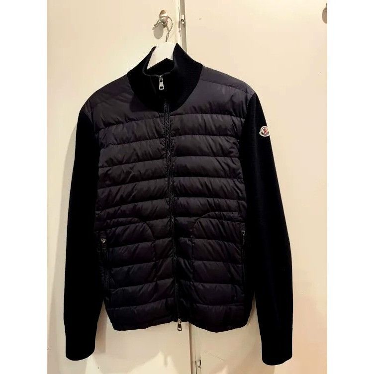 Moncler Moncler Down Cardigan Size US M / EU 48-50 / 2 - 1 Thumbnail