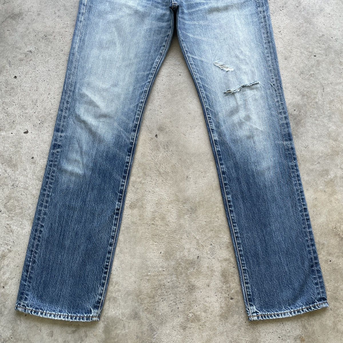 Japanese Brand W32💥 Vintage Distressed Japanese Jeans Faded Denim Pants Size US 32 / EU 48 - 4 Thumbnail