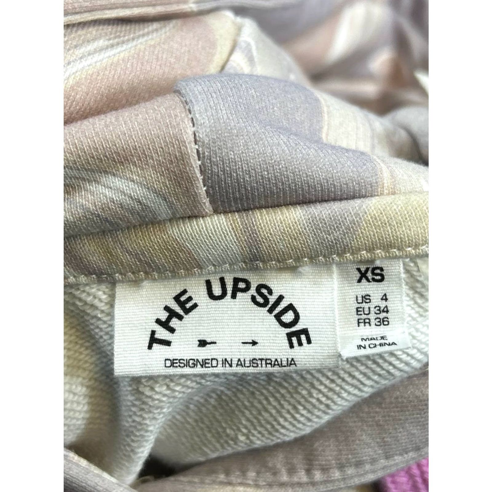 The Upside The Upside Hoodie Xs Pink Purple Cotton Pullover New Womens Size XS / US 0-2 / IT 36-38 - 3 Thumbnail