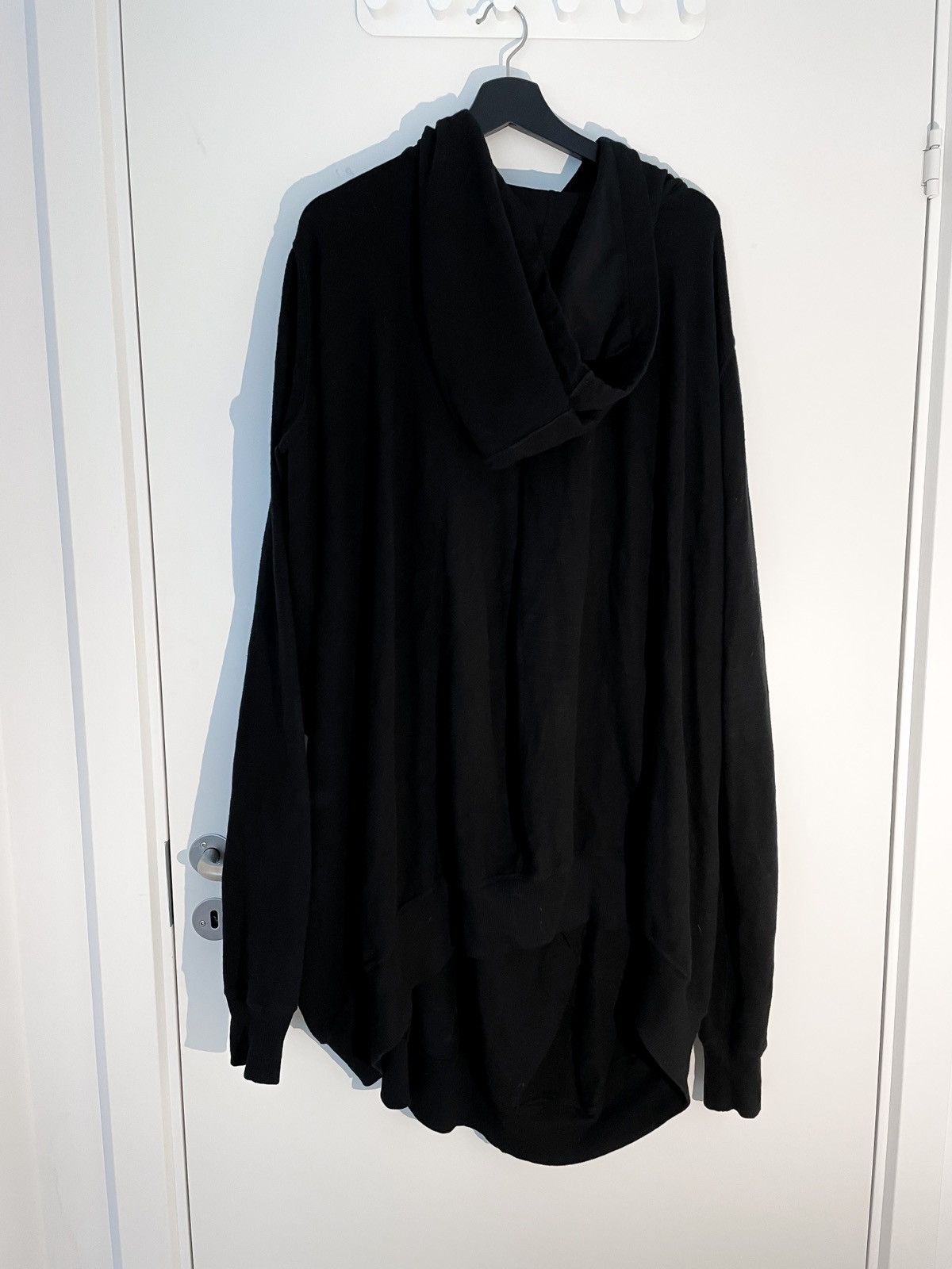 Rick Owens × Rick Owens Drkshdw Rick Owens Drkshdw Black Twisted Seahorse Hoodie Size US L / EU 52-54 / 3 - 5 Thumbnail