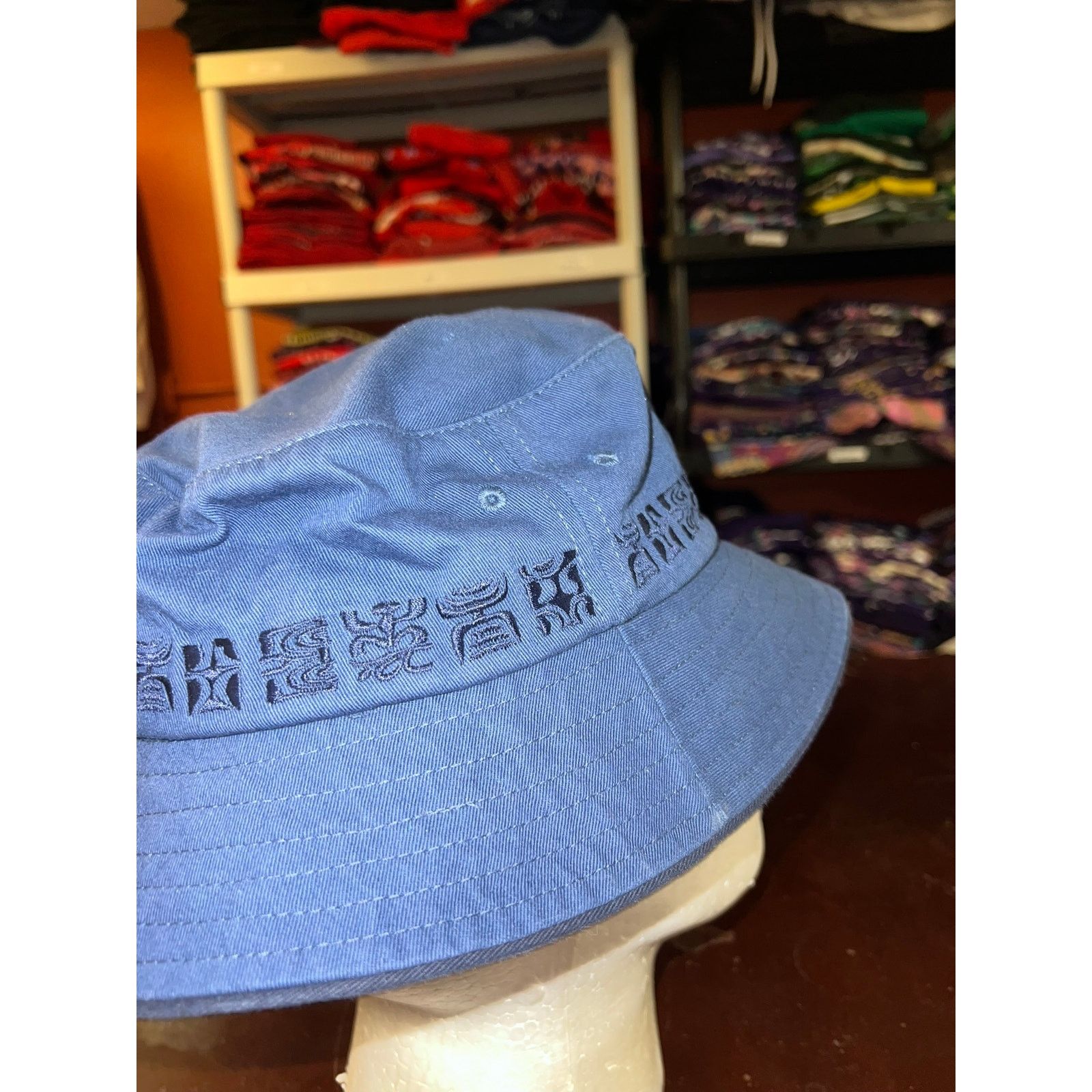 Vintage Vintage Crazy Shirts Bucket Hat Hawaii '64 Tribal NWT 90s Size ONE SIZE - 5 Thumbnail