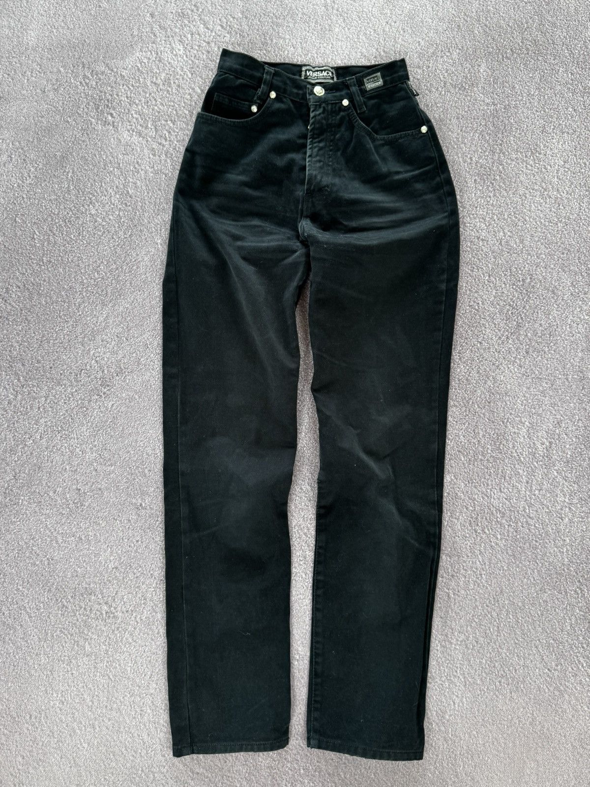 Versace Versace Jeans Couture 90’s Vintage Denim Jeans Size 27" / US 4 / IT 40 - 1 Thumbnail