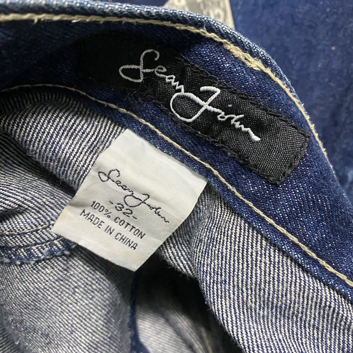 Sean John Vintage Y2K Sean John Denim Baggy Jeans Patchwork Size US 32 / EU 48 - 19 Thumbnail