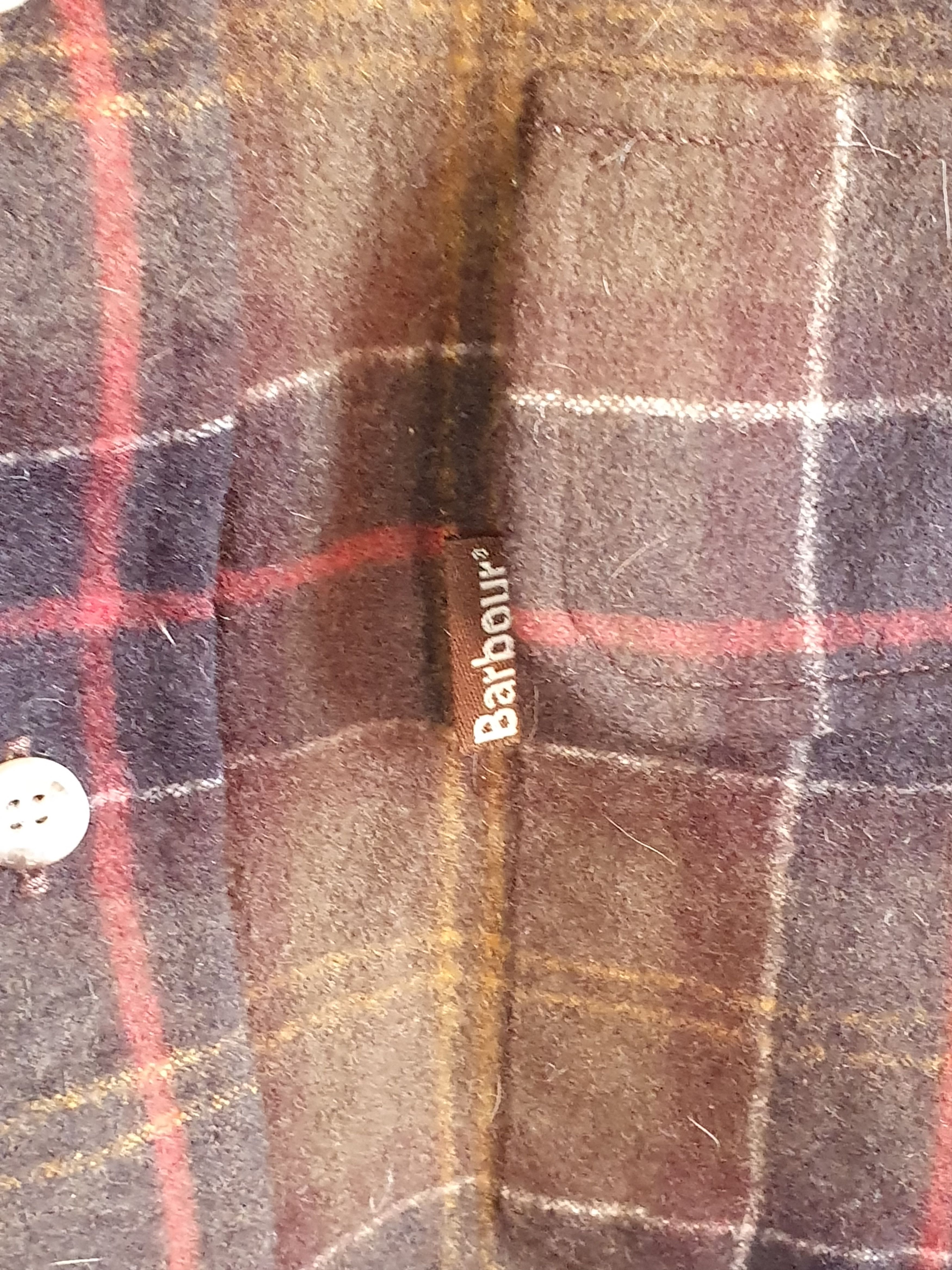 Barbour Barbour Merino Tartan Shirt S1050 Elbow Corduroy Patches szS Size US S / EU 44-46 / 1 - 3 Thumbnail