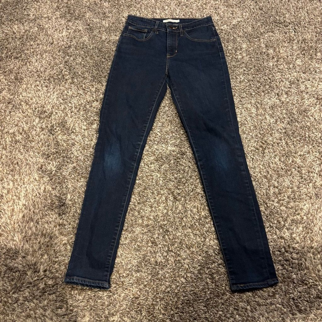 Levi's Levi's Women's 721 High Rise Skinny Jeans Size 27" / US 4 / IT 40 - 3 Thumbnail
