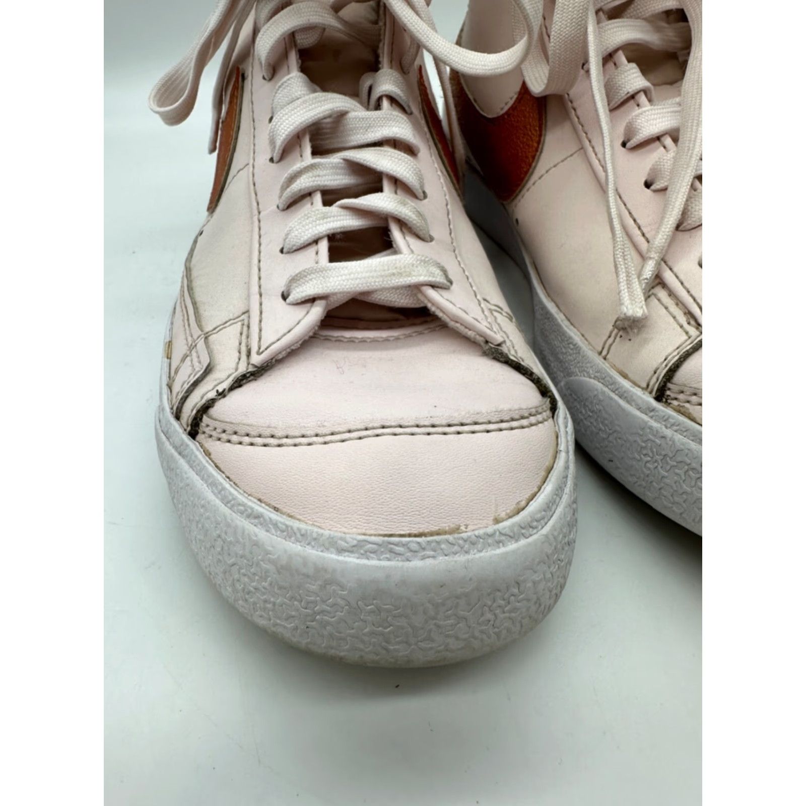 Nike Nike Womens Blazer Sneaker Pink Size 10 DQ7574-600 Copper Swoosh Shoes Size L / US 10 / IT 46 - 2 Thumbnail