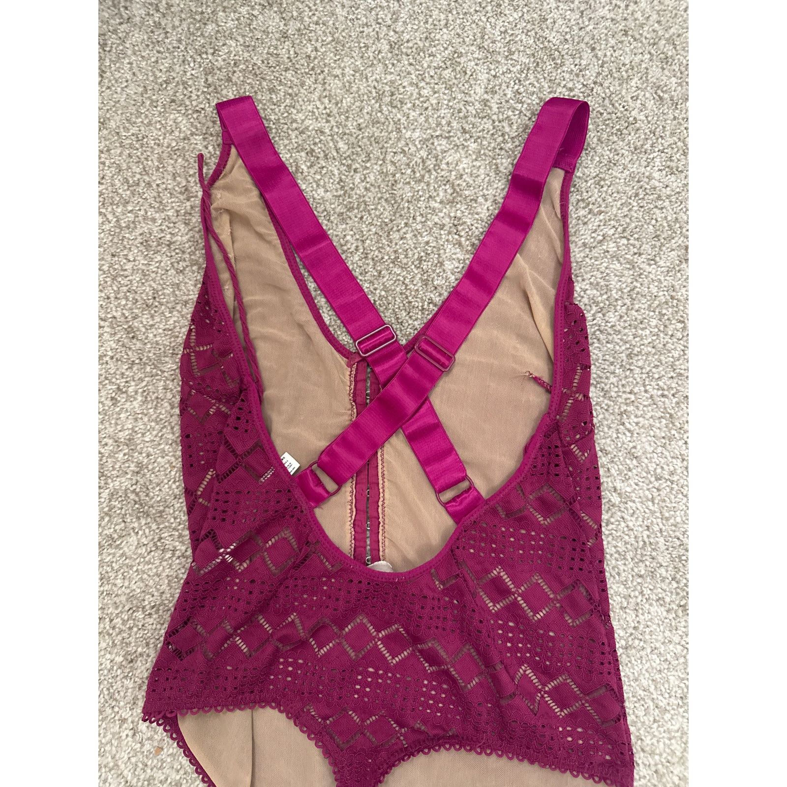 Free People Intimately Free People Thank You Never Thong Bodysuit,M Size M / US 6-8 / IT 42-44 - 8 Thumbnail