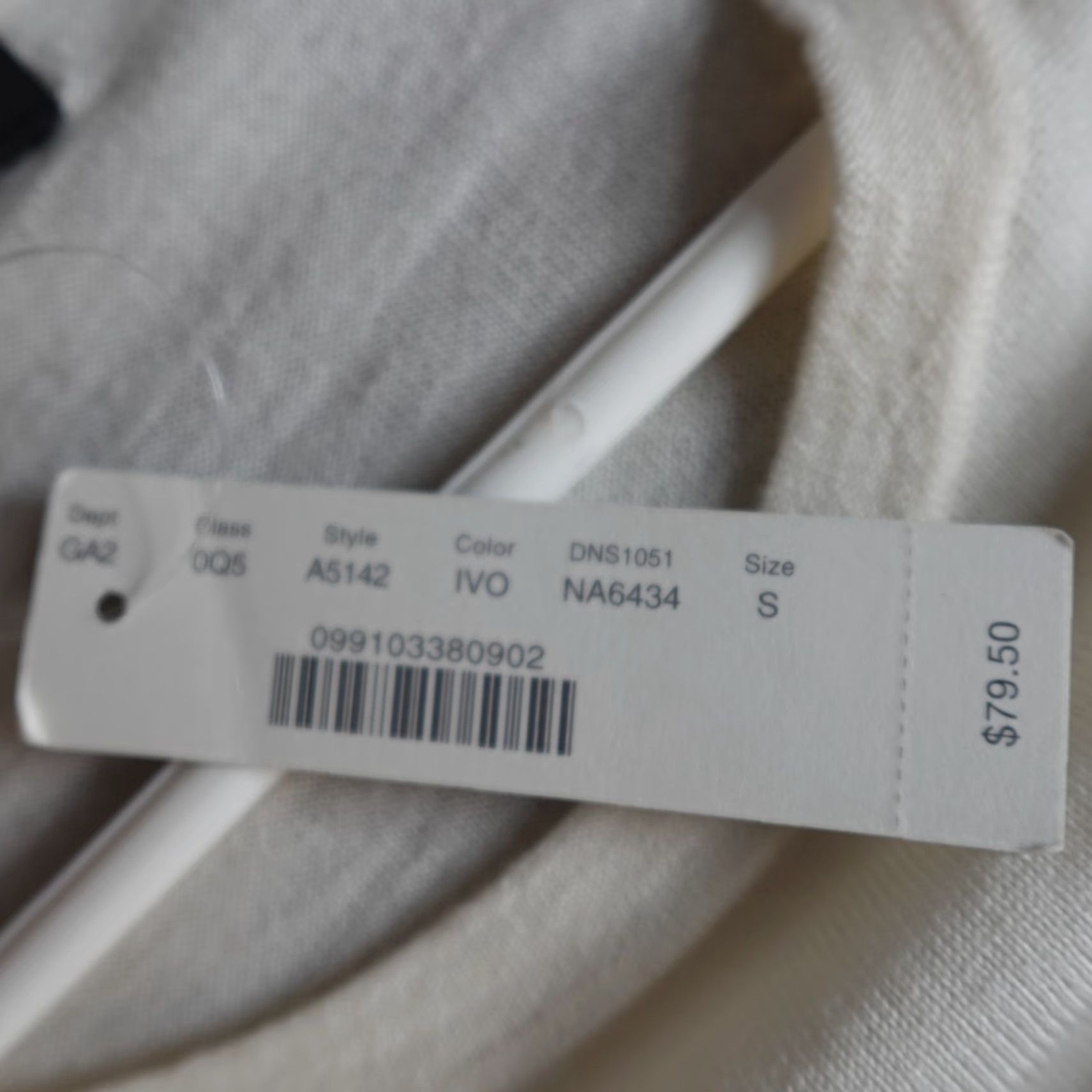 J.Crew J.Crew Sweater Women Small Ivory Beige 100% Merino Pullover Crew Neck Long Sleeve Solid Vintage No Size S / US 4 / IT 40 - 6 Thumbnail