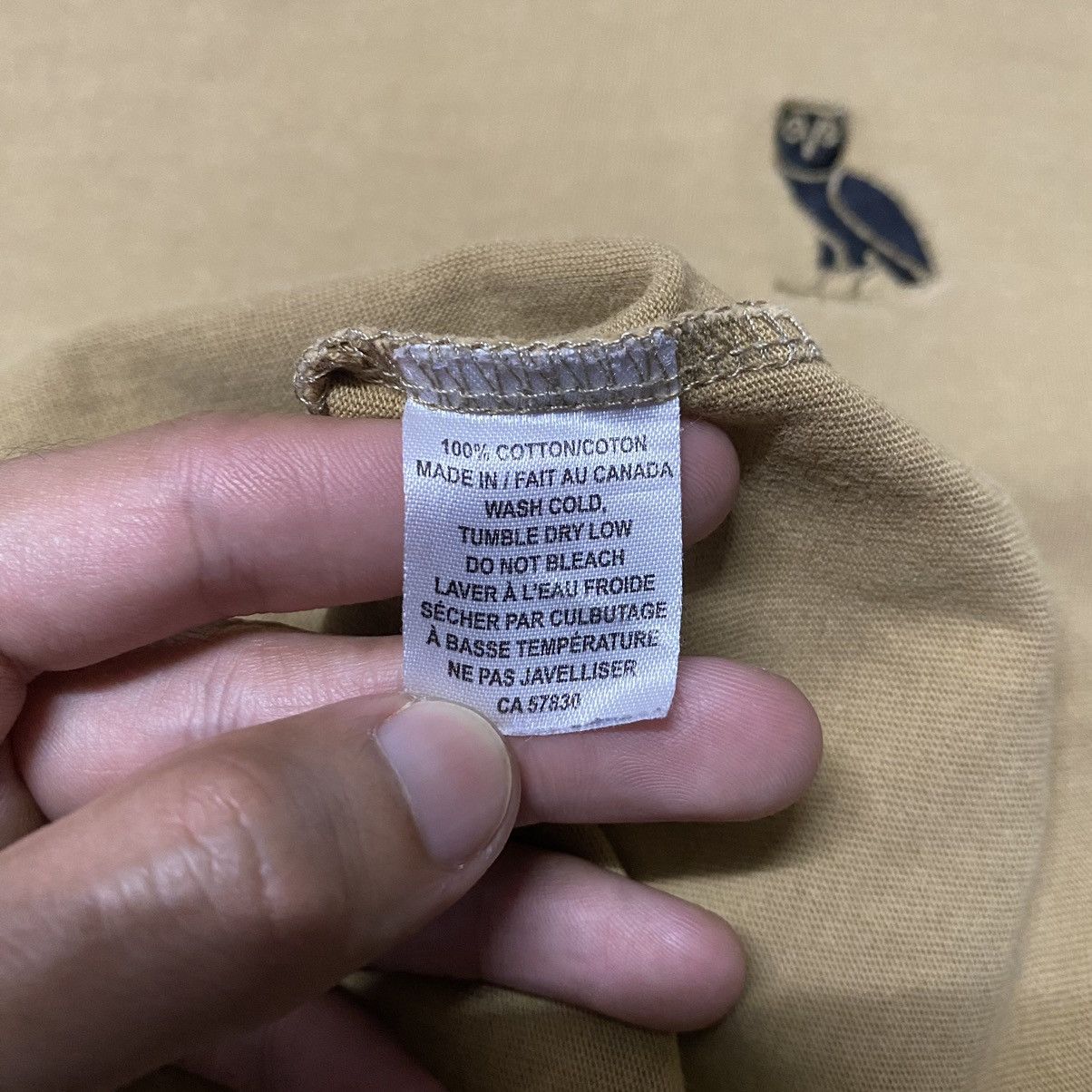 October's Very Own October’s Very Own OVO Small Logo T Shirt Size US M / EU 48-50 / 2 - 8 Thumbnail