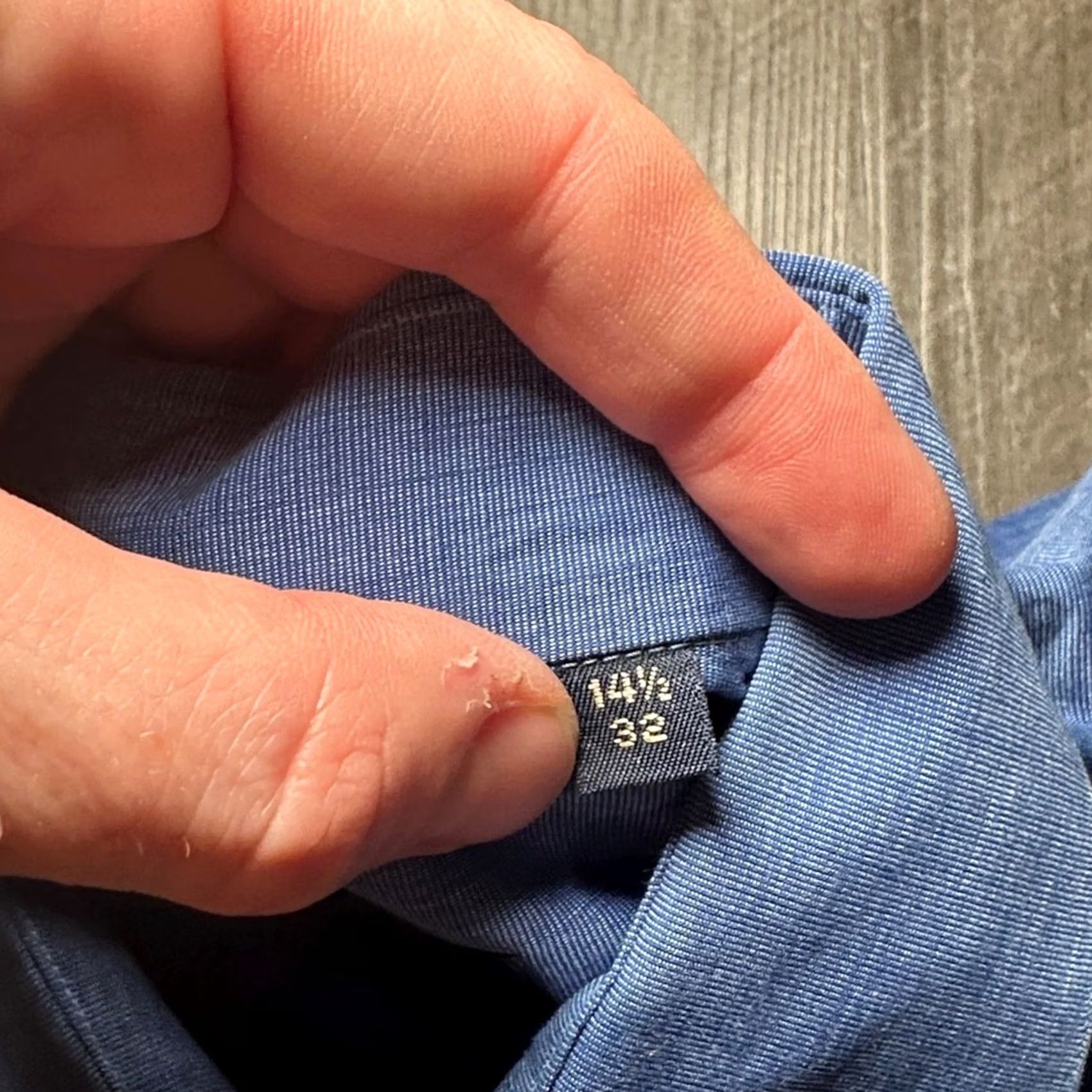 Vintage Gitman Bros Vintage Long Sleeve Button Down 14.5/32 Small Shirt Men Blue 14.5/32 Small Mens Vintage 90s? Size US S / EU 44-46 / 1 - 6 Thumbnail