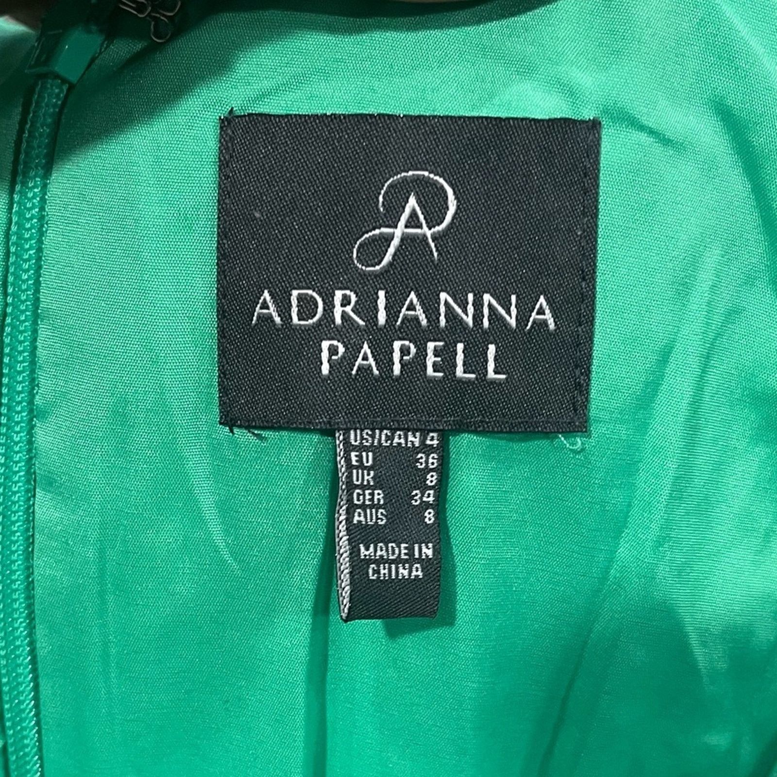Adrianna Papell Adrianna Papell Sheath Dress Eyelet Zip Back Cotton Size 4 Size S / US 4 / IT 40 - 5 Thumbnail