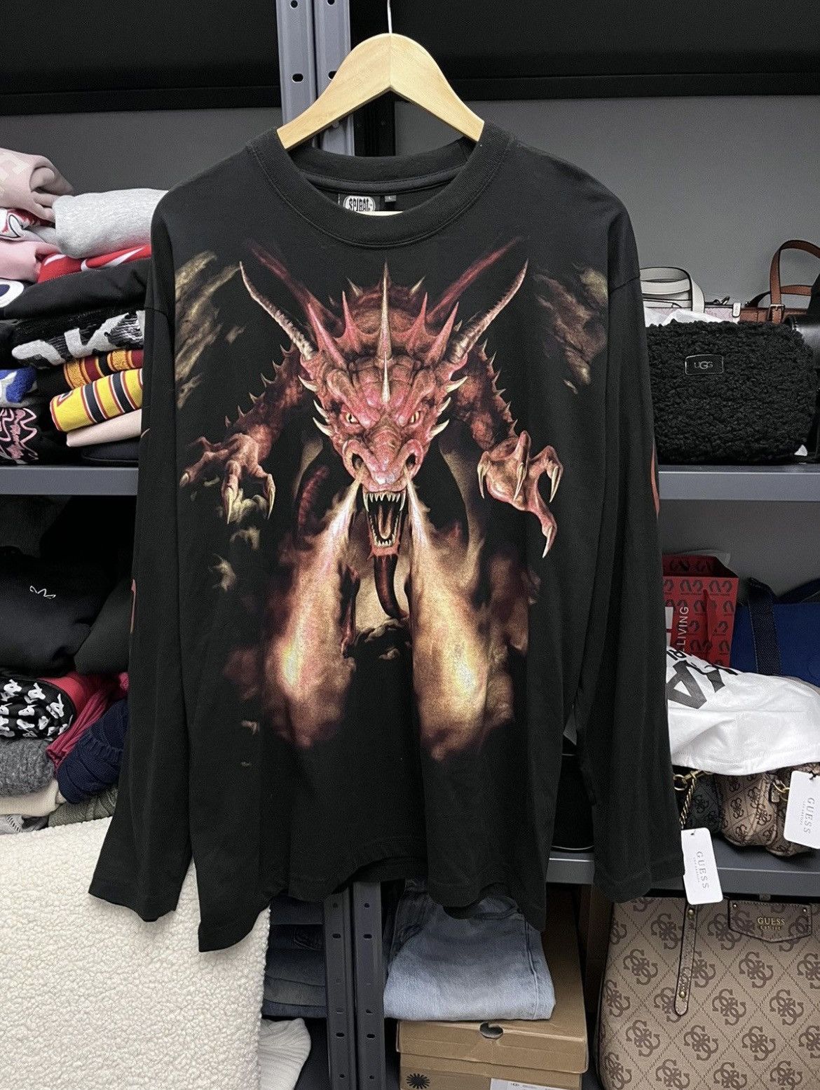 Band Tees Vintage Spiral Band Longsleeve Size US L / EU 52-54 / 3 - 1 Thumbnail