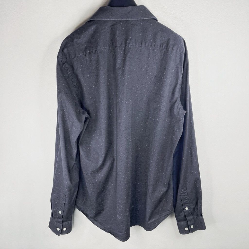Michael Kors MICHAEL KORS Men’s Charcoal Cosmic Dress Shirt Slim Fit XL Size US XL / EU 56 / 4 - 2 Thumbnail
