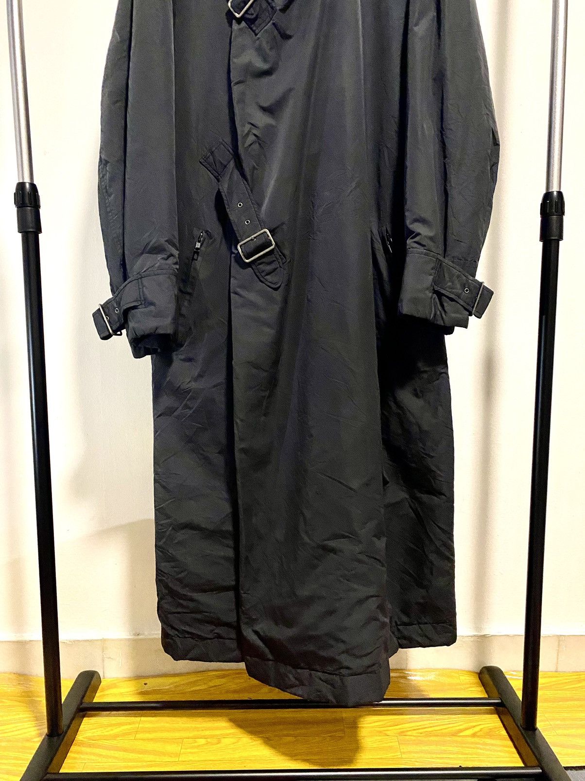 Issey Miyake Vintage 90s issey Miyake men Runway trench Coat Size US M / EU 48-50 / 2 - 3 Thumbnail