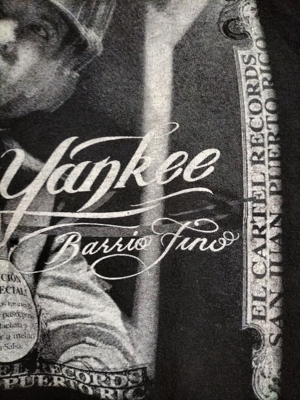 Rap Tees Rare vintage Daddy Yankee Barrio Fino Album 2004 Size US M / EU 48-50 / 2 - 6 Thumbnail
