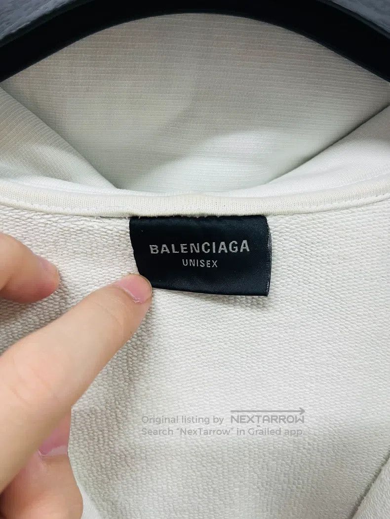 Balenciaga Balenciaga Pattern Printed Hooded Zip Long Sleeve Jacket Size US S / EU 44-46 / 1 - 2 Thumbnail