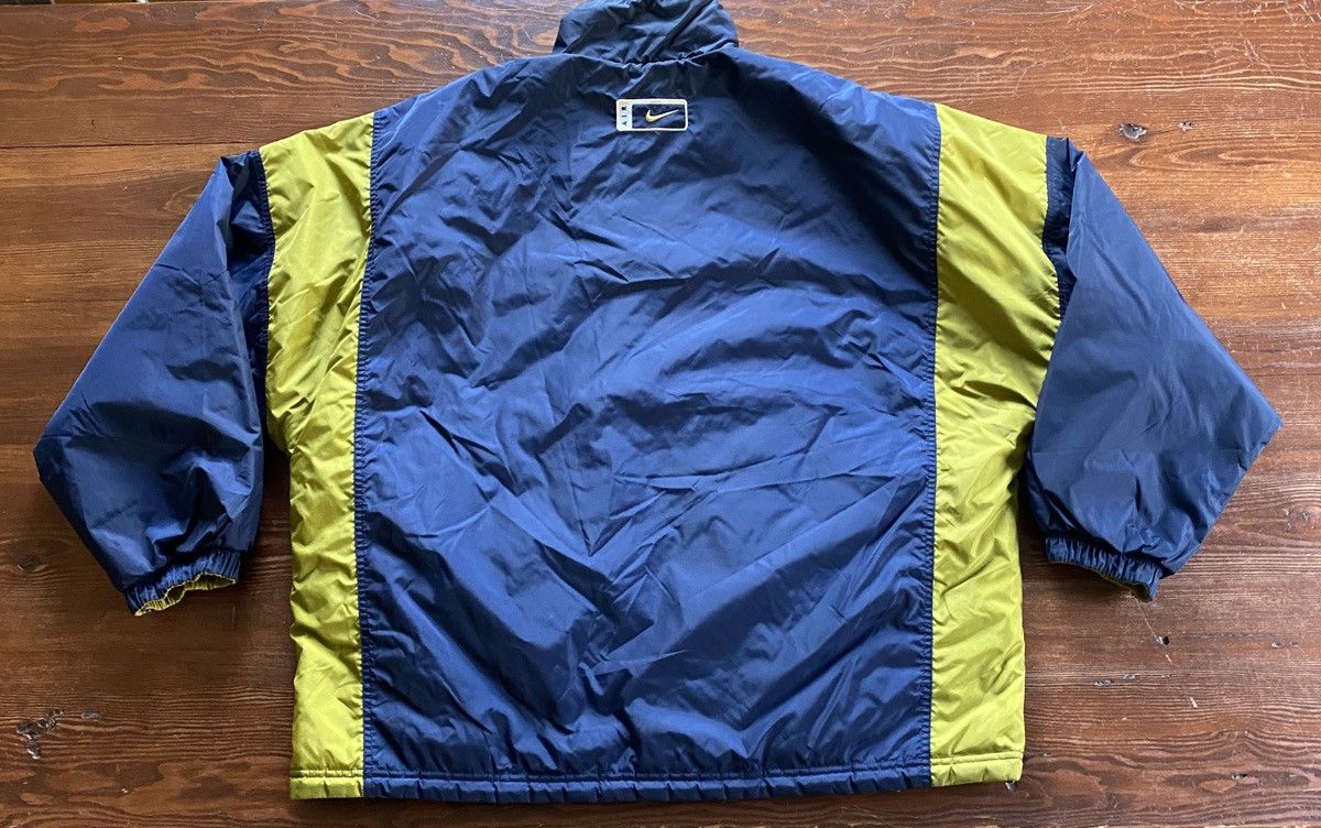 Nike × Vintage Vintage 90’s Nike Air Mini Swoosh Reversible Full Zip Jacket Size US L / EU 52-54 / 3 - 2 Thumbnail