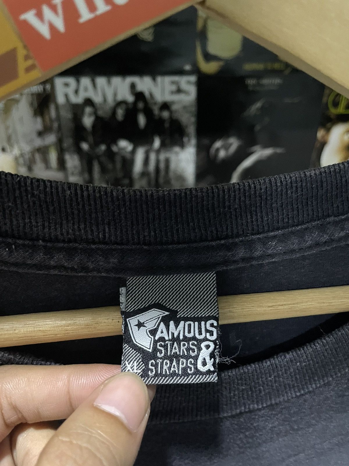 Famous Stars And Straps × Vintage Vintage Y2K Famous Star And Straps Tee Size US XL / EU 56 / 4 - 3 Thumbnail