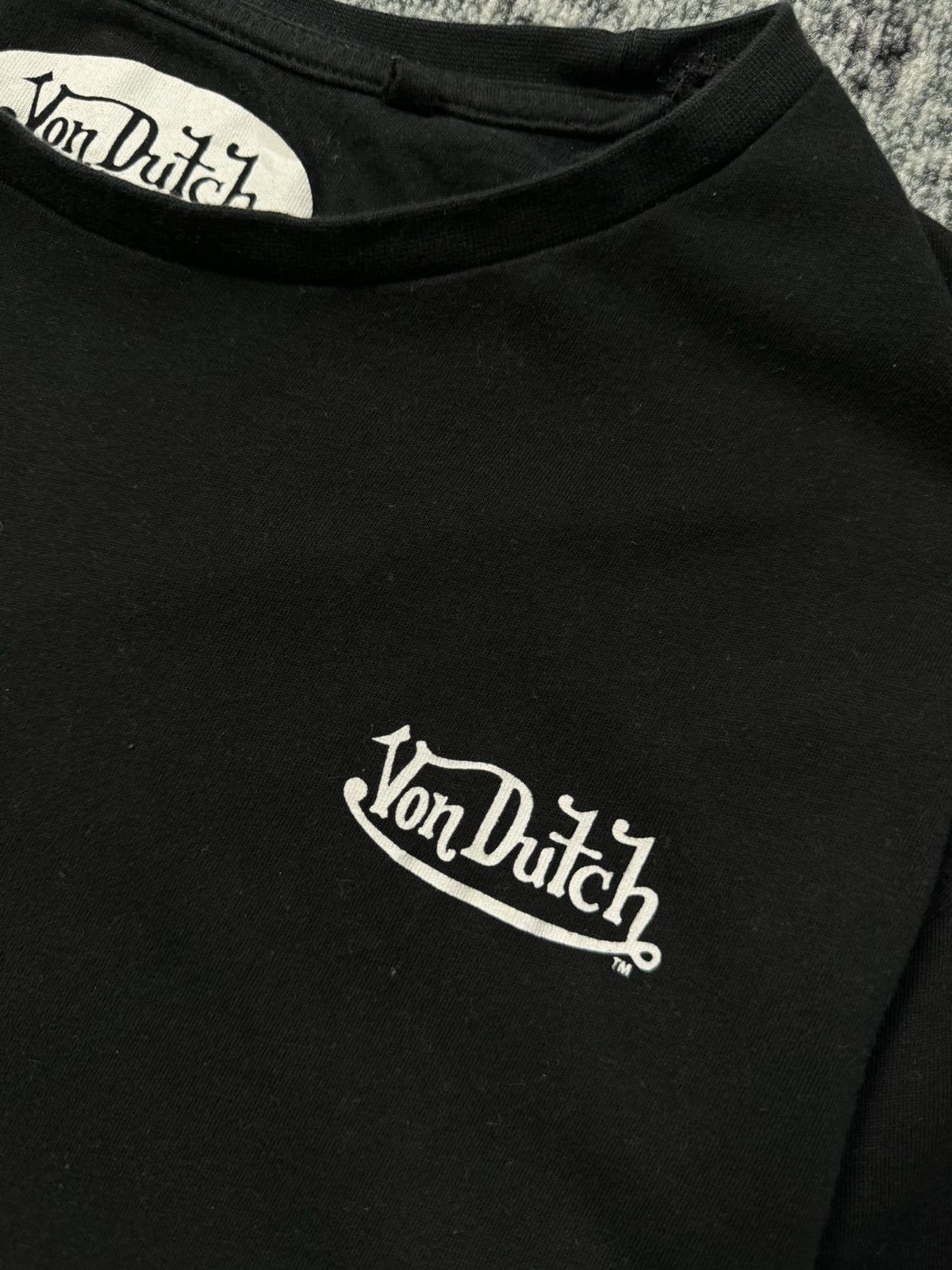 Designer × Von Dutch Vintage Von Dutch Black T Shirt Logo Japanese Y2K STYLE Size US M / EU 48-50 / 2 - 3 Thumbnail