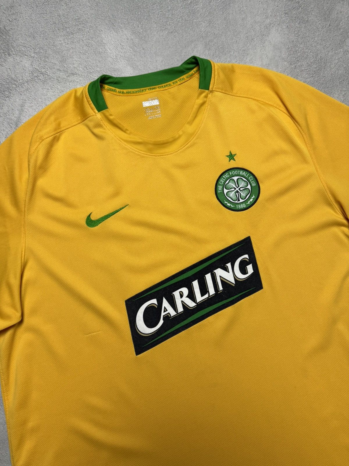 Nike Celtic 2008 2009 Away Football Shirt Soccer Jersey Nike Size US XXL / EU 58 / 5 - 3 Thumbnail