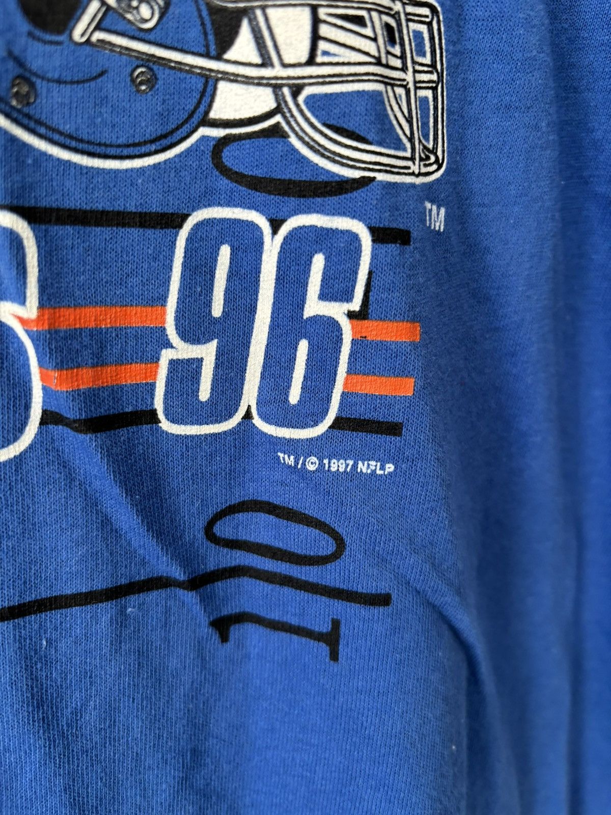 Vintage 1996/97 Denver Broncos T Shirt Size US XL / EU 56 / 4 - 6 Thumbnail