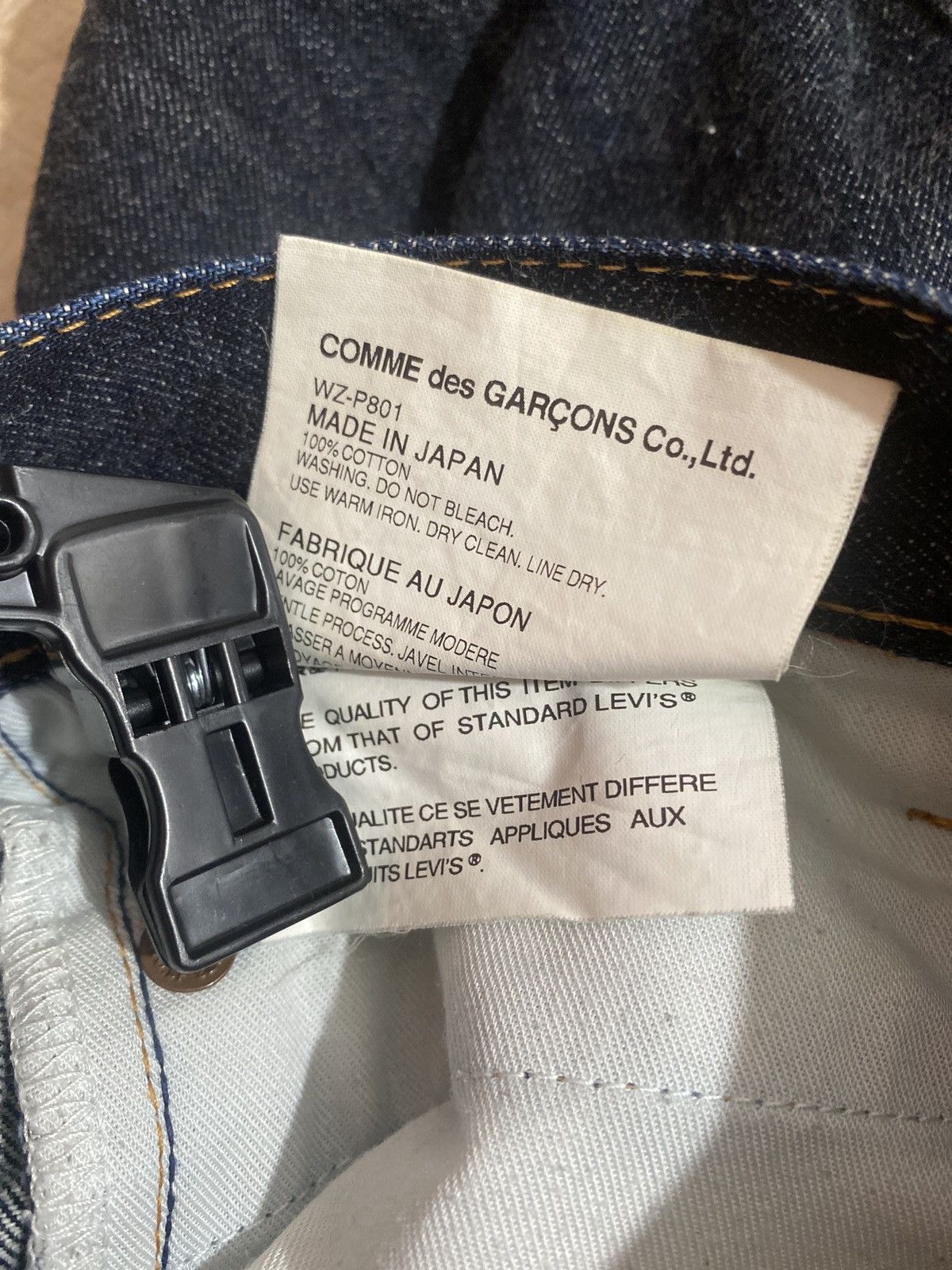 Junya Watanabe × Levi's Junya Watanabe Levi’s Kerchief Jeans Size US 30 / EU 46 - 9 Thumbnail