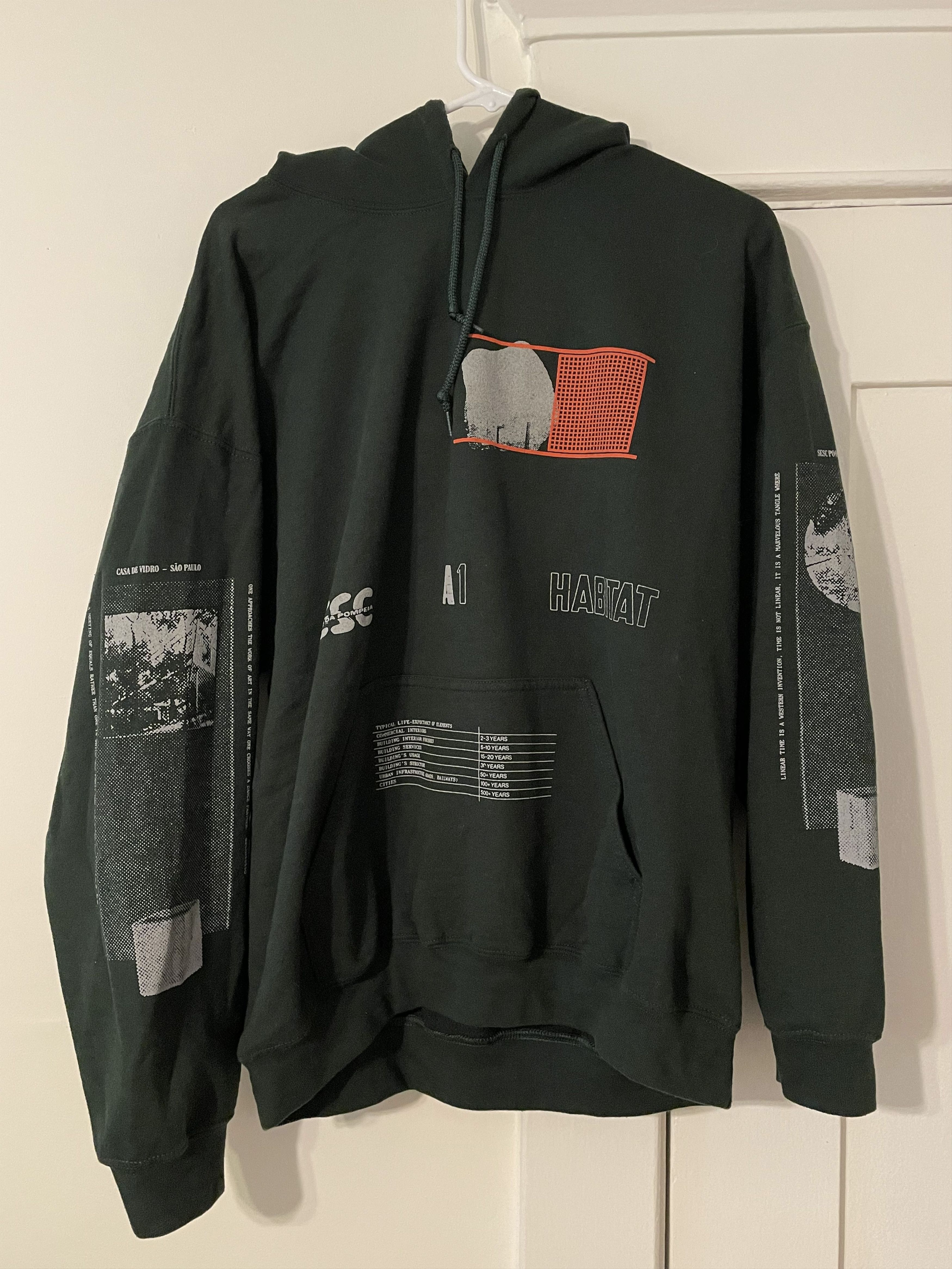 image of Boot Boyz Biz - Habitat - Forest Green Hoodie, Men's (Size Large)