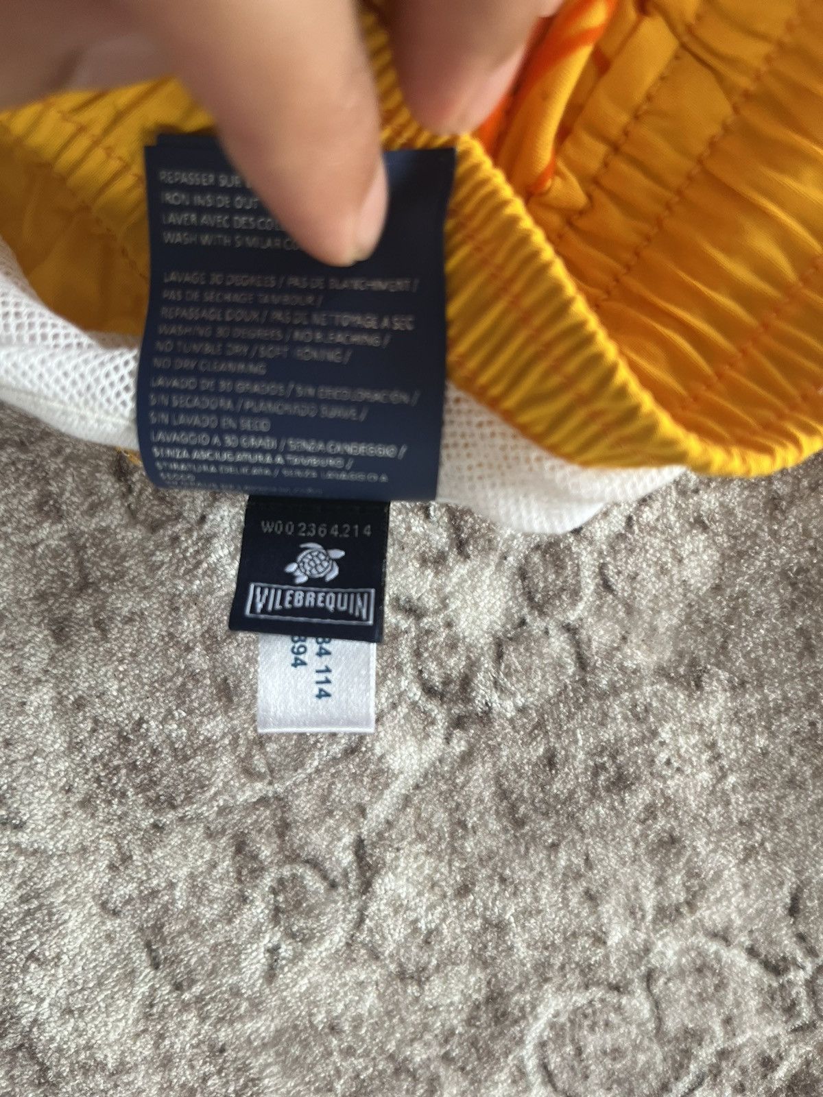 Vilebrequin Vilebrequin Swimsuit Embroidery Yellow Size US 32 / EU 48 - 8 Thumbnail